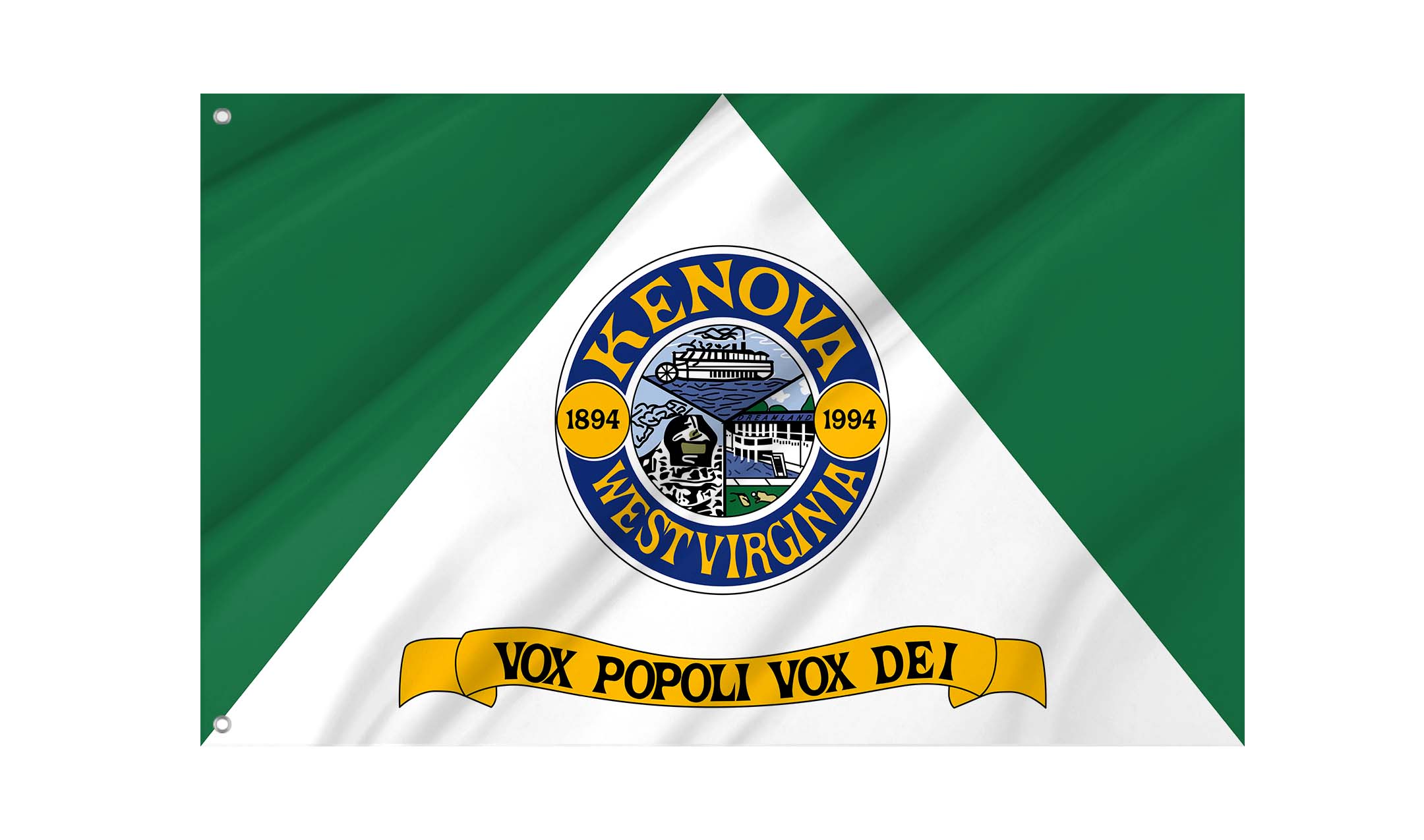 Kenova Flag for Indoor & Outdoor Use