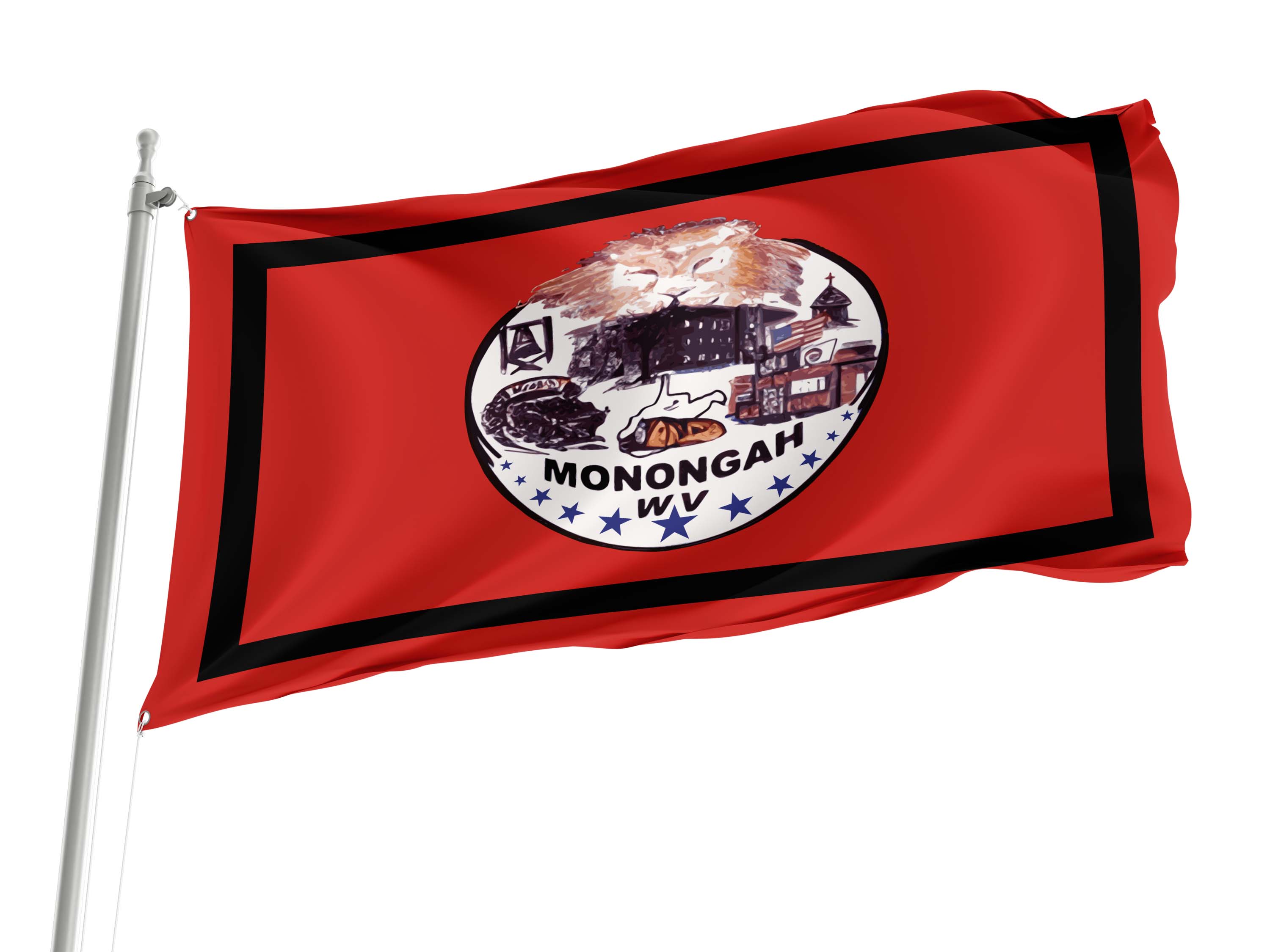 Monongah Flag for Indoor & Outdoor Use