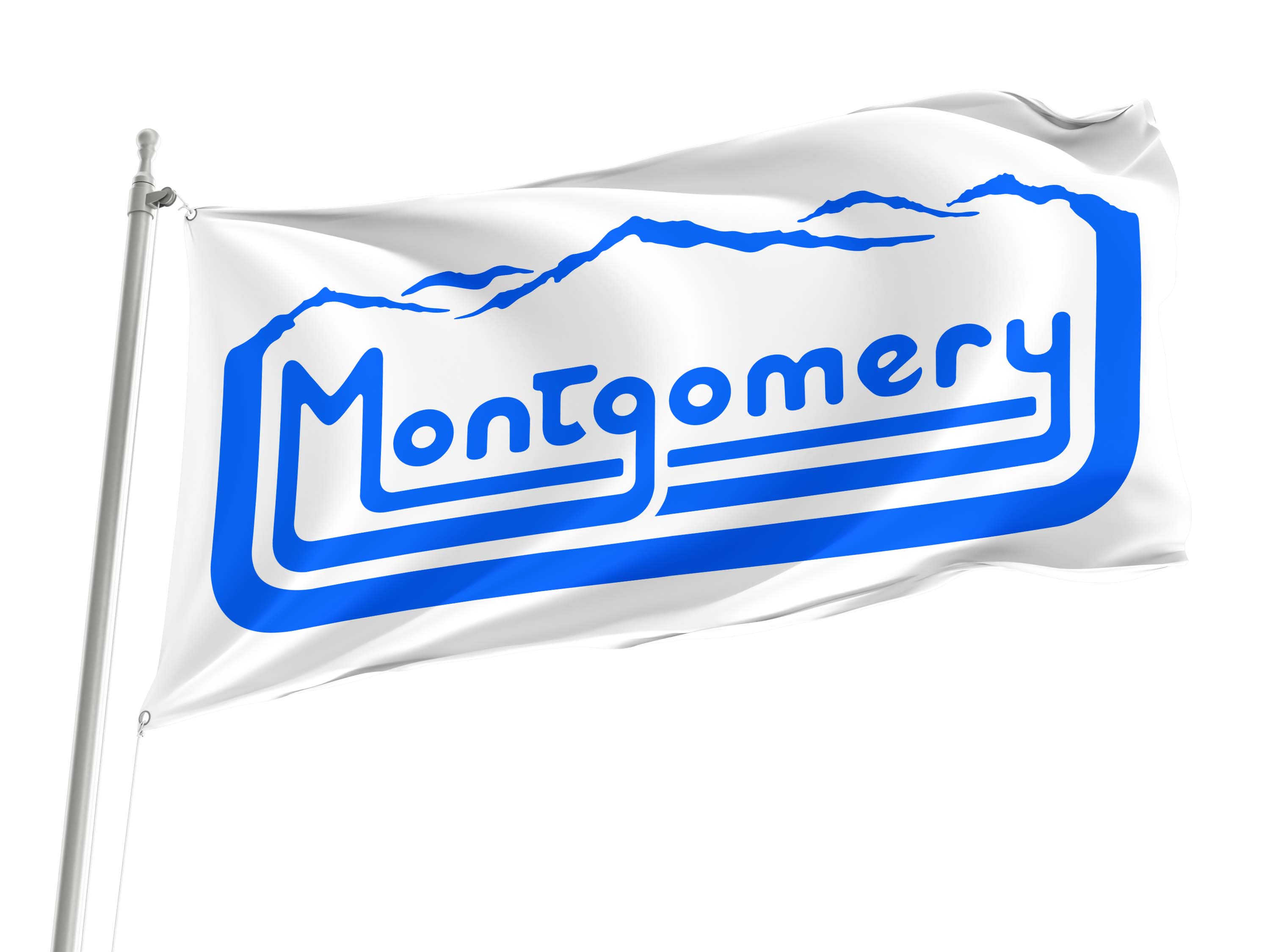 Montgomery, West Virginia Flag for Indoor & Outdoor Use