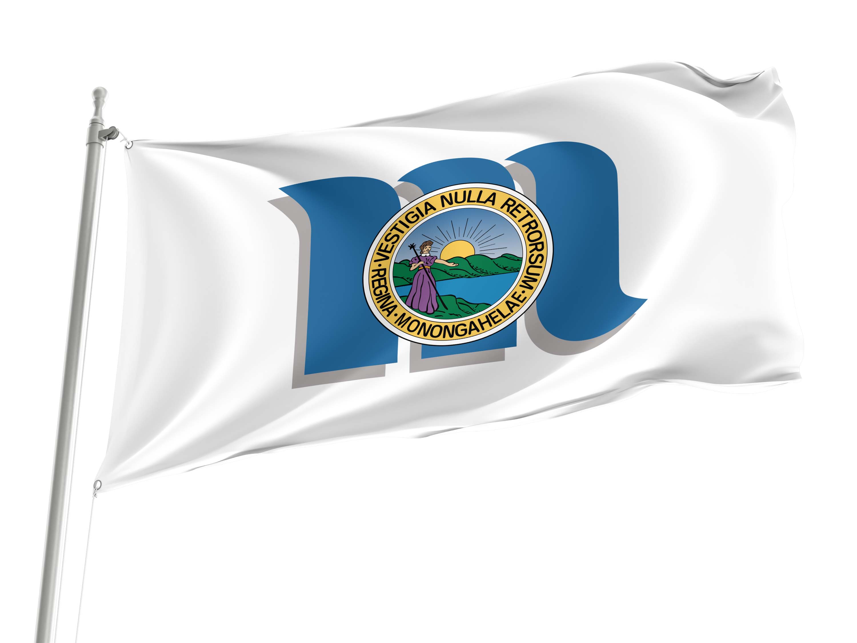 Morgantown, West Virginia Flag for Indoor & Outdoor Use