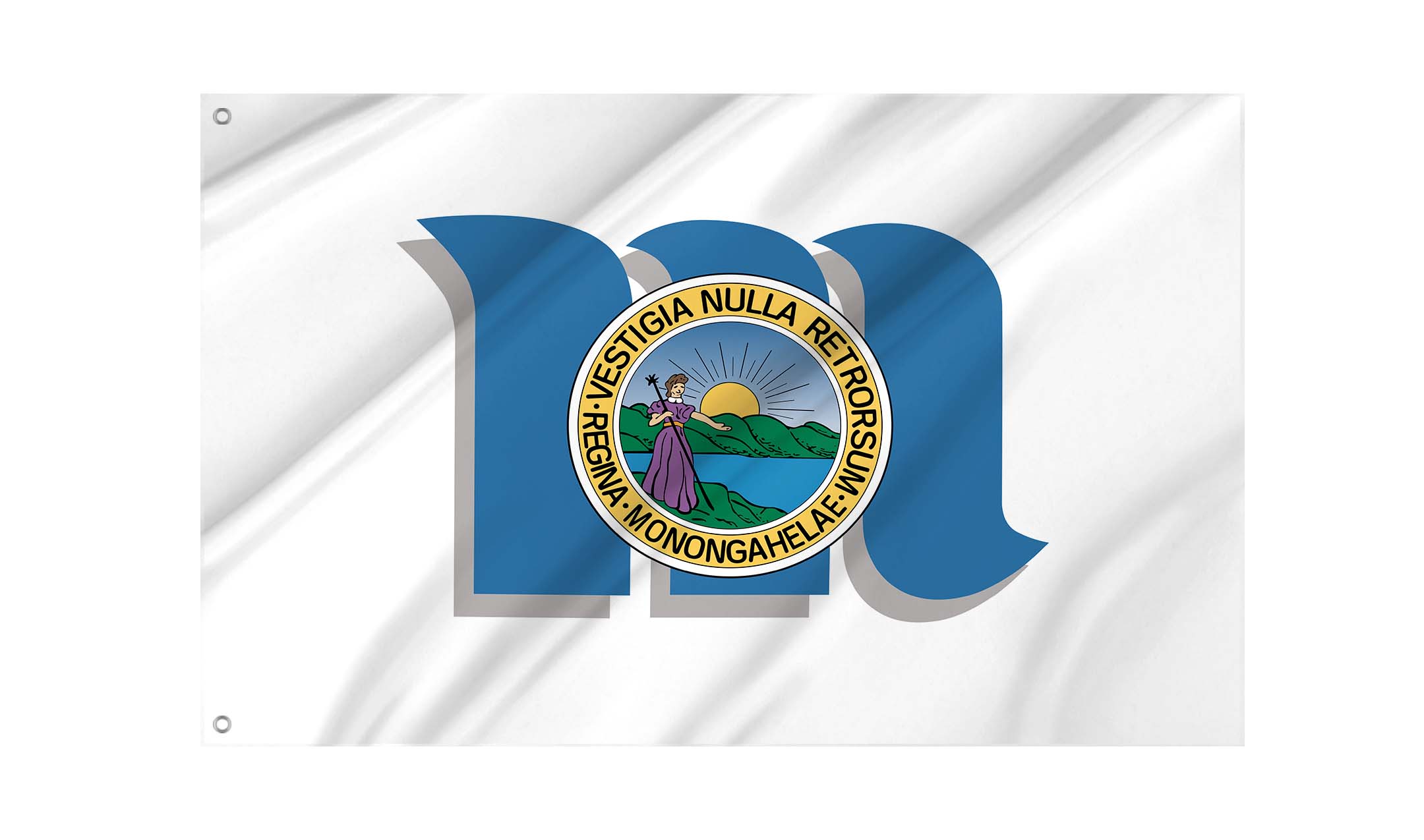 Morgantown, West Virginia Flag for Indoor & Outdoor Use