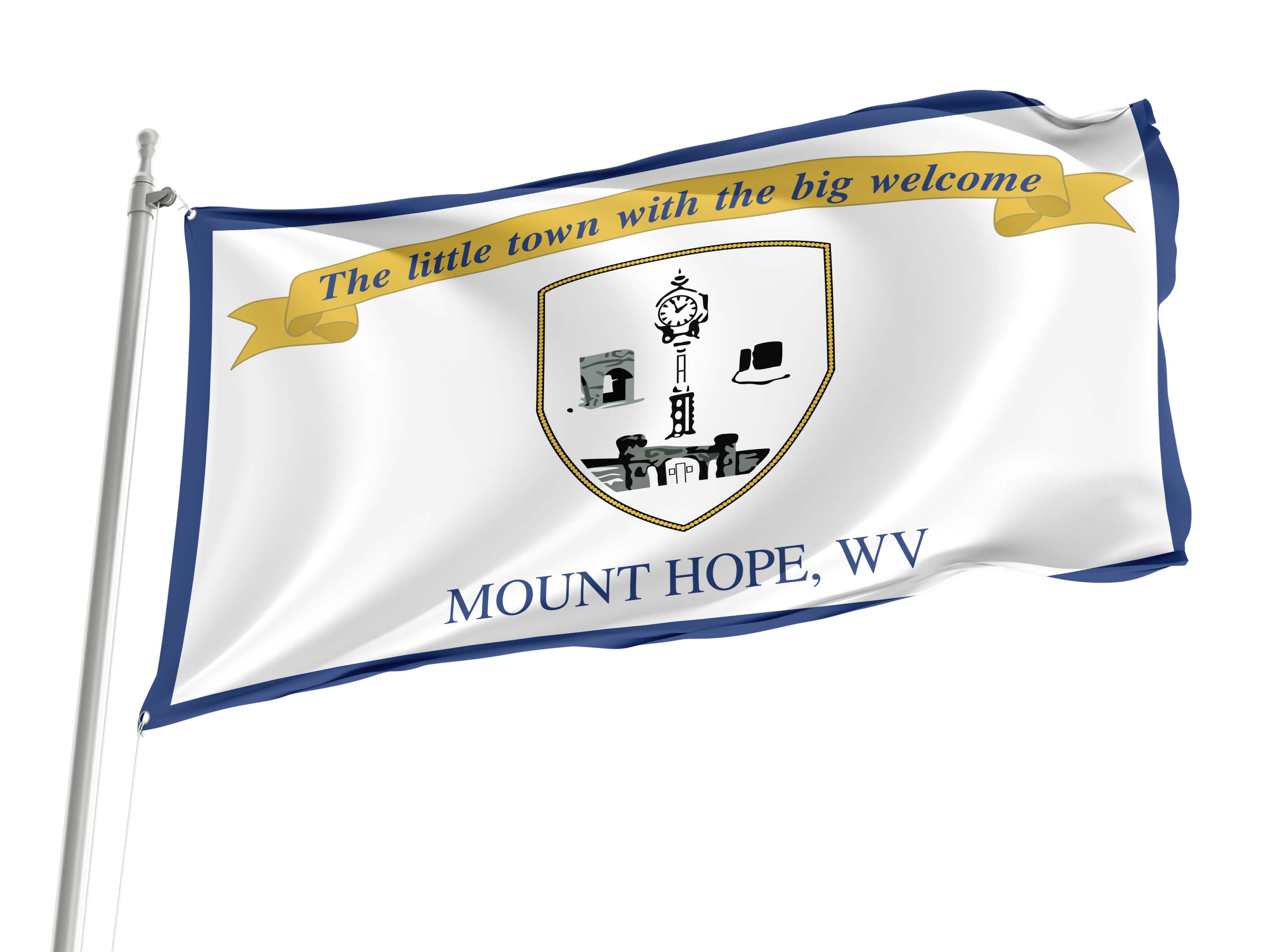 Mount Hope Flag for Indoor & Outdoor Use