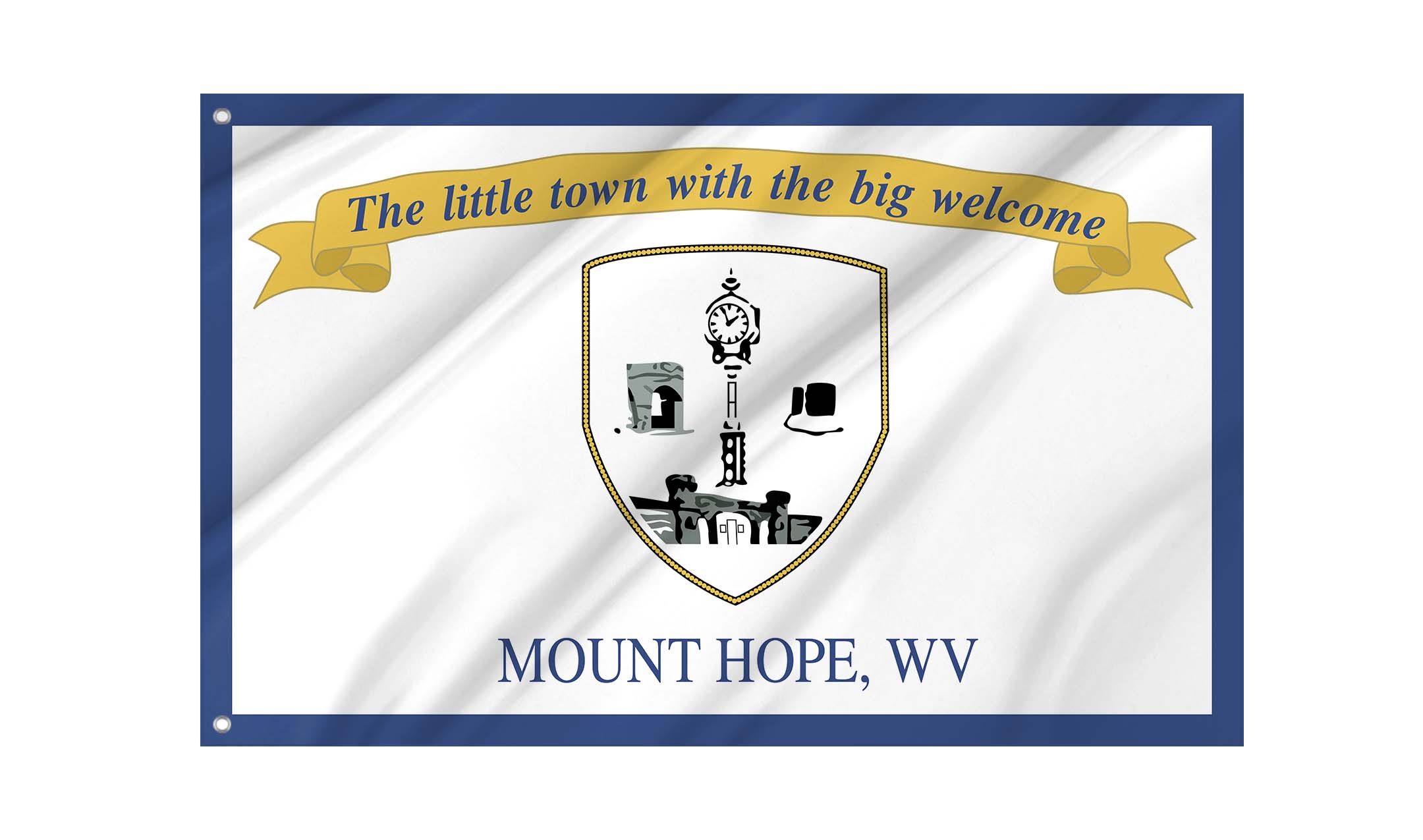 Mount Hope Flag for Indoor & Outdoor Use