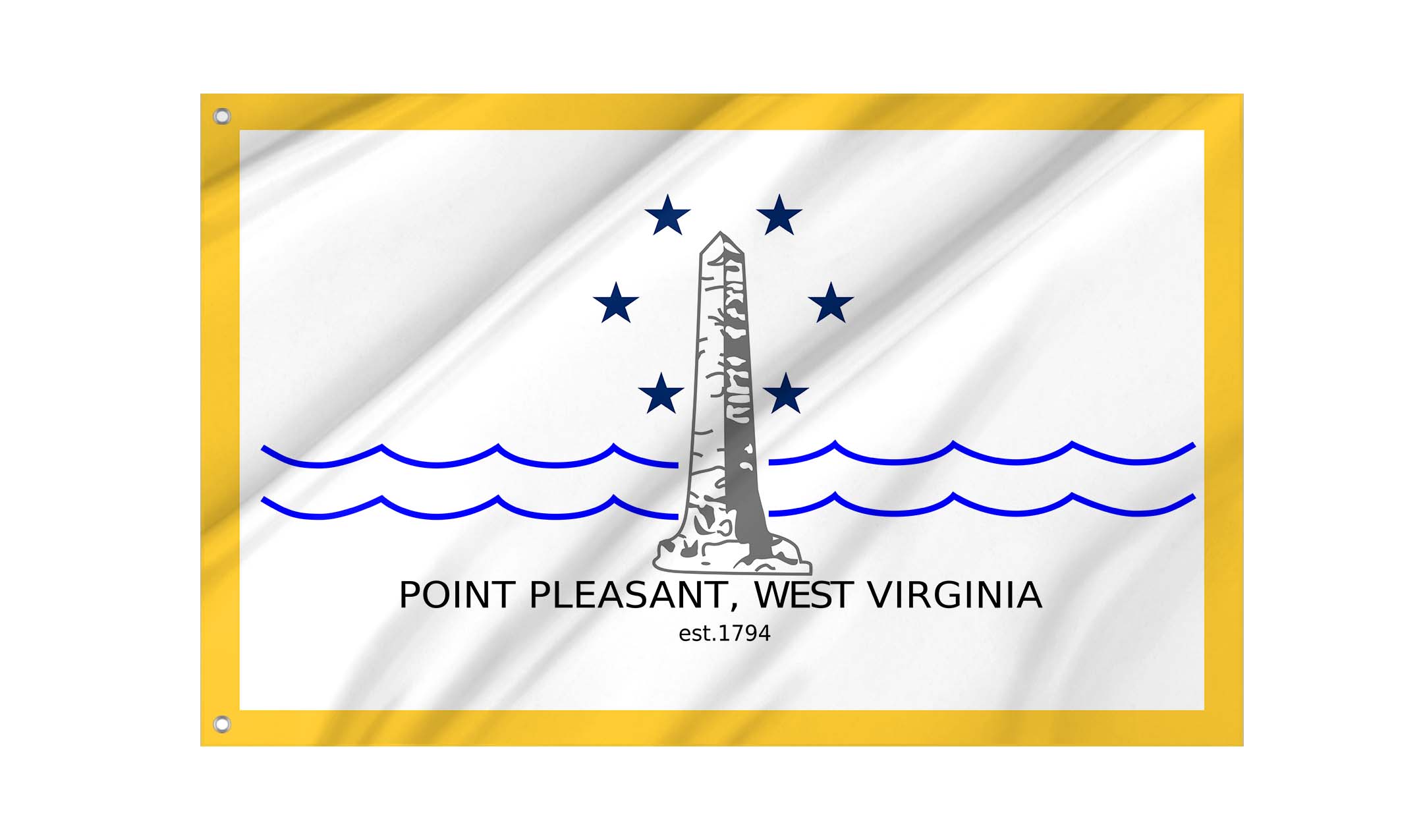 Point Pleasant Flag for Indoor & Outdoor Use