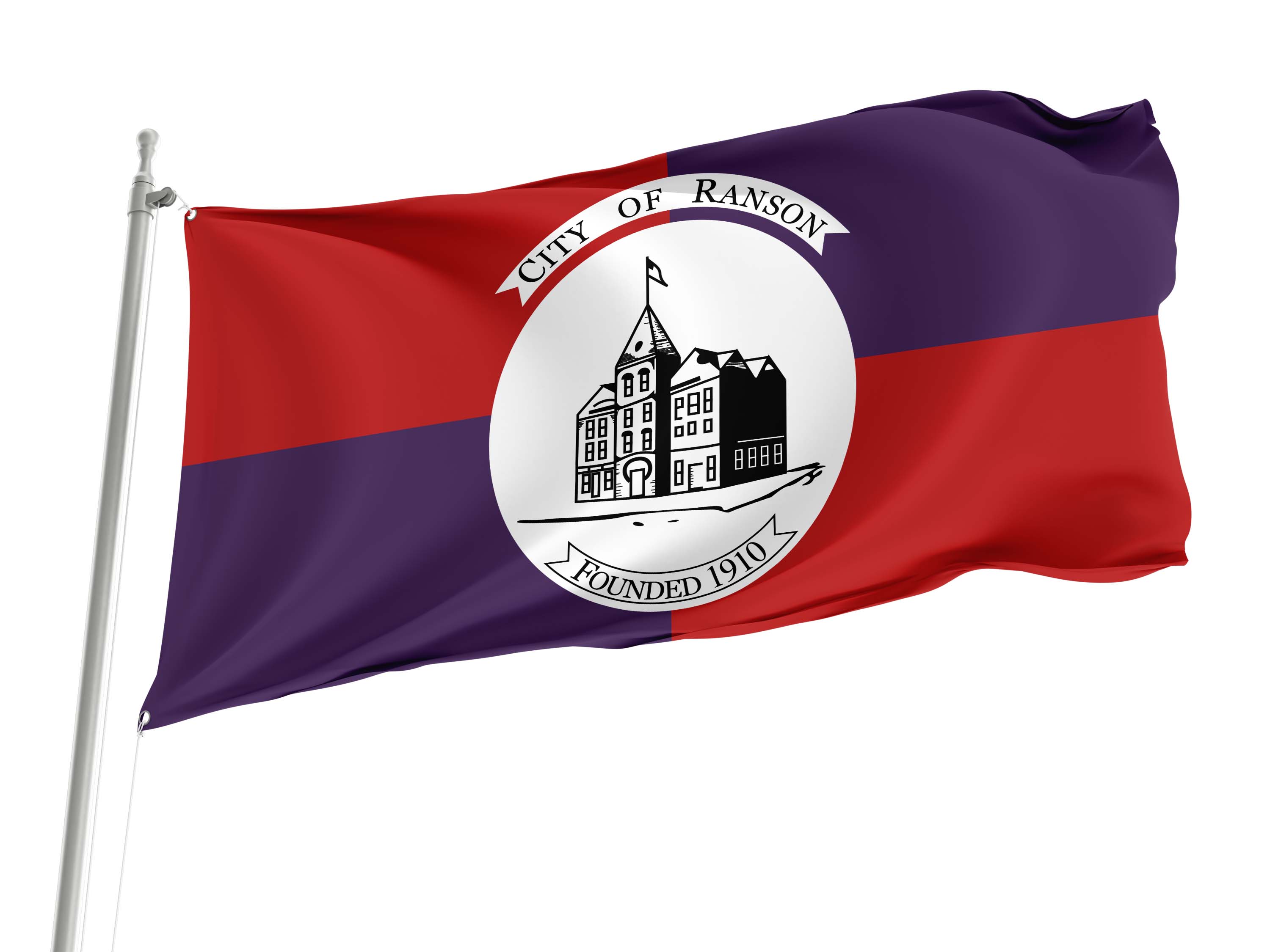 Ranson Flag for Indoor & Outdoor Use