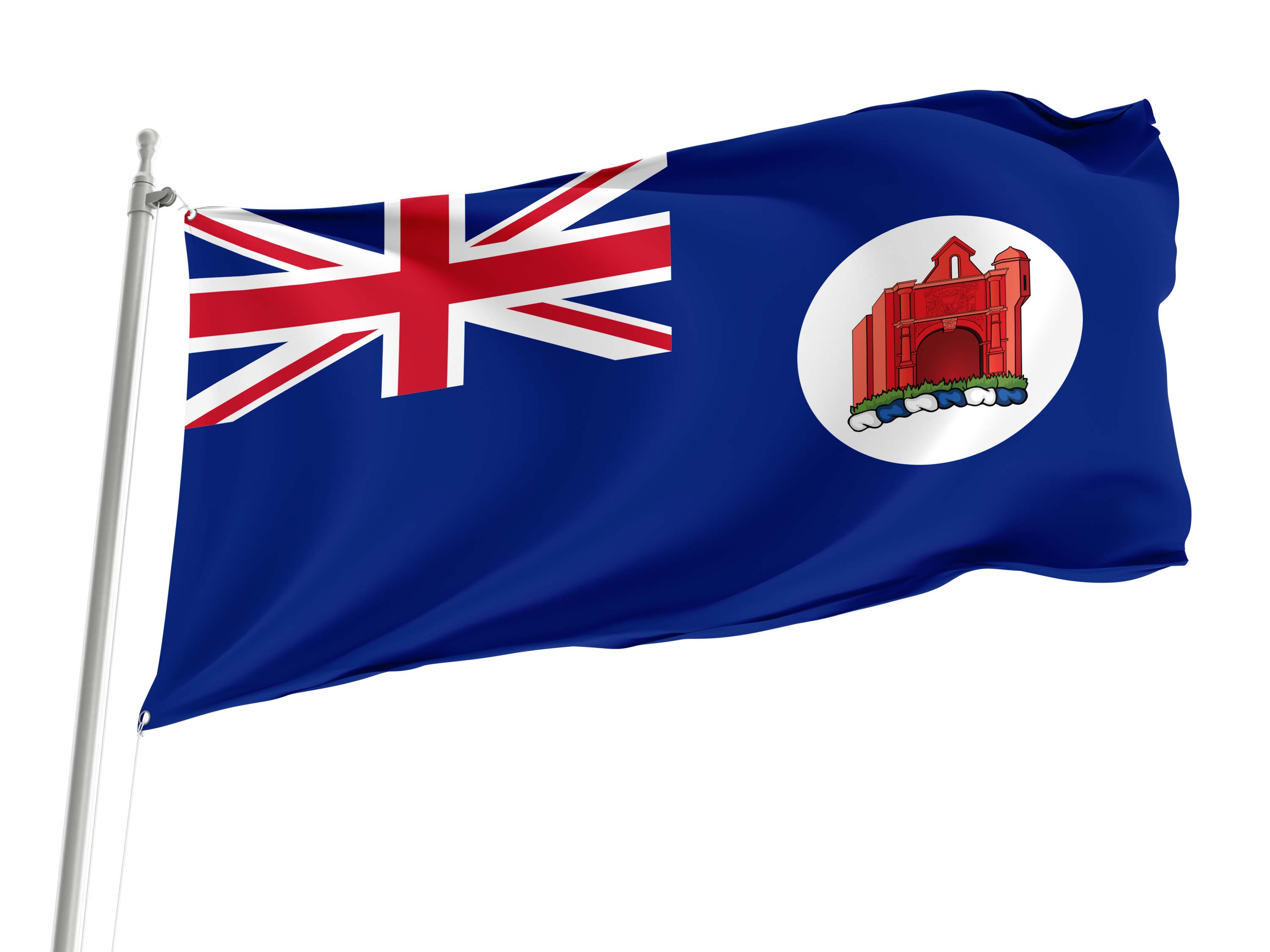 Crown Colony of Malacca Flag for Indoor & Outdoor Use