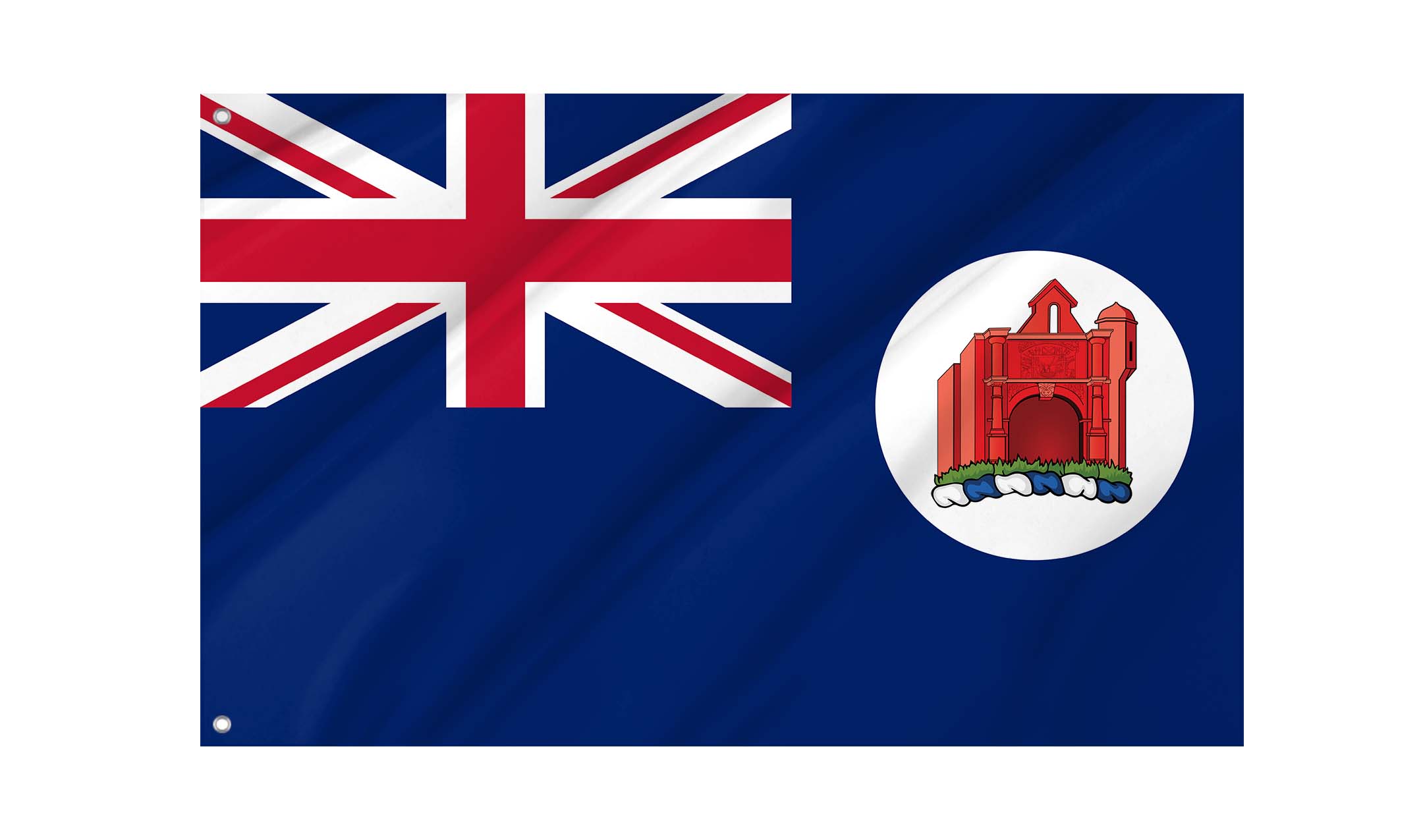 Crown Colony of Malacca Flag for Indoor & Outdoor Use