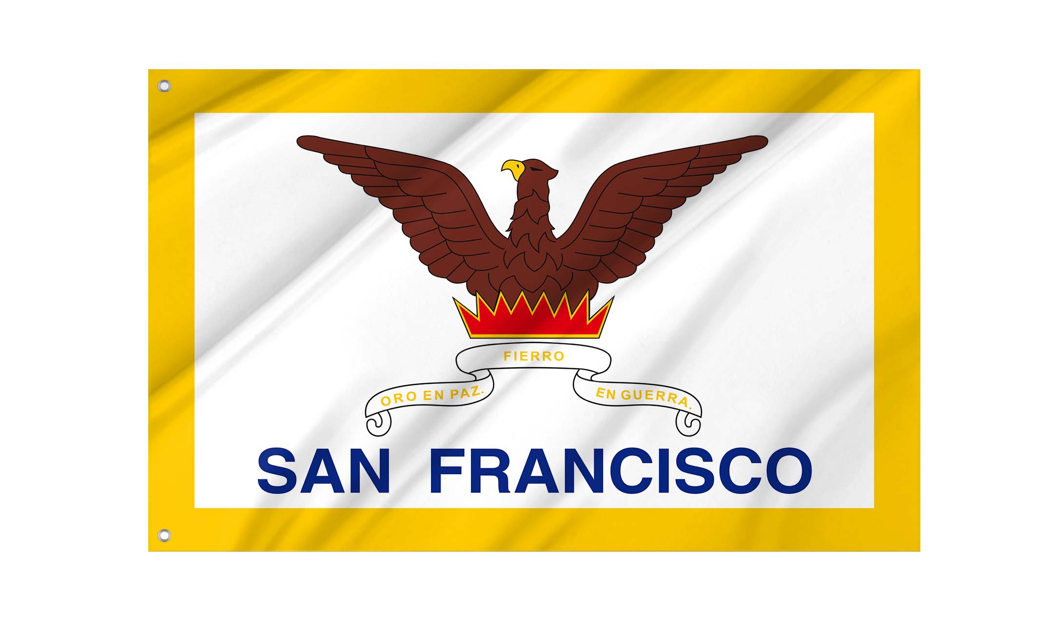 San Francisco City and County Flag for Indoor & Outdoor Use