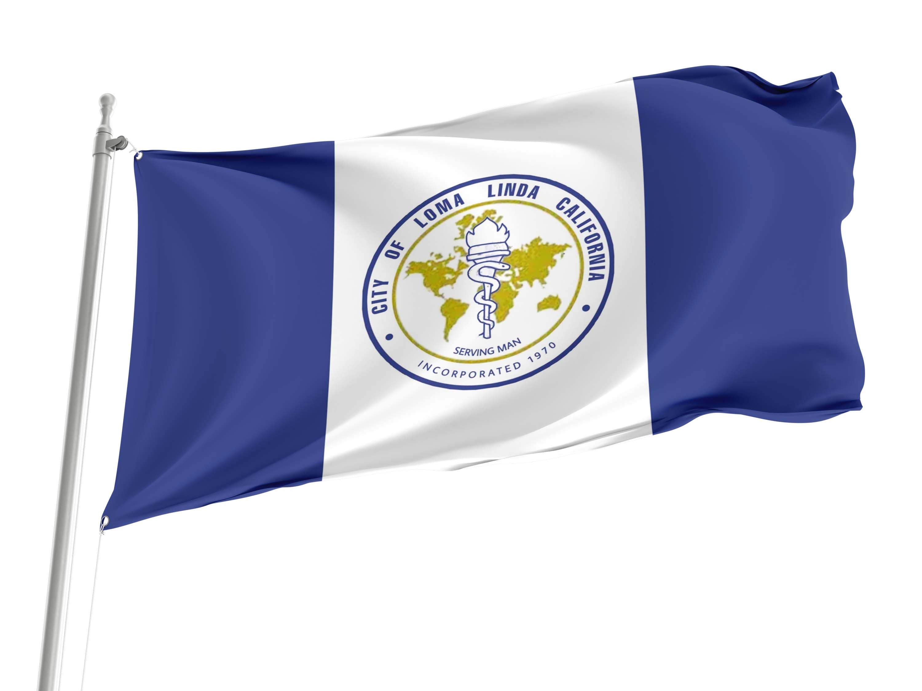 Loma Linda Flag for Indoor & Outdoor Use