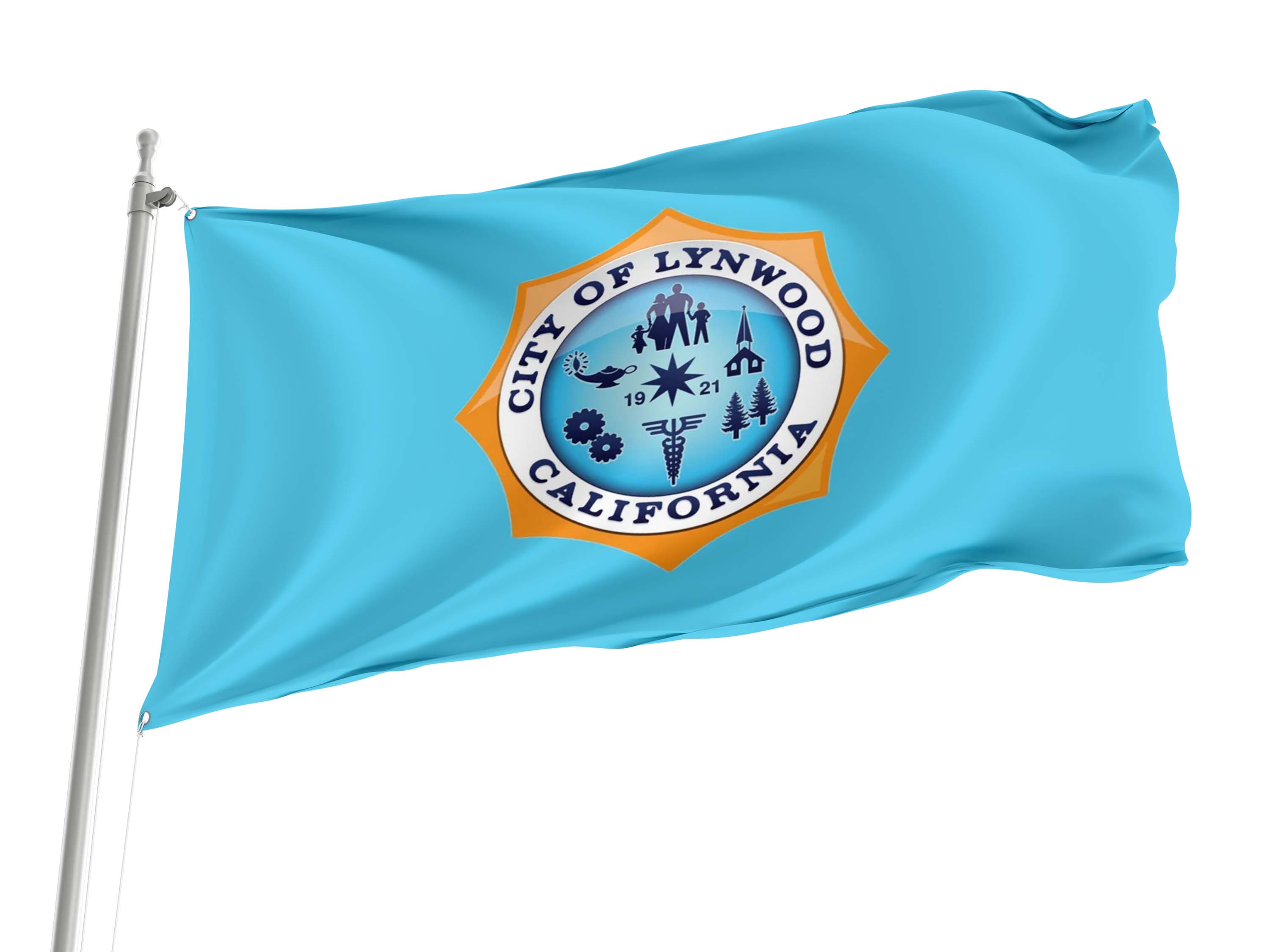 Lynwood Flag for Indoor & Outdoor Use