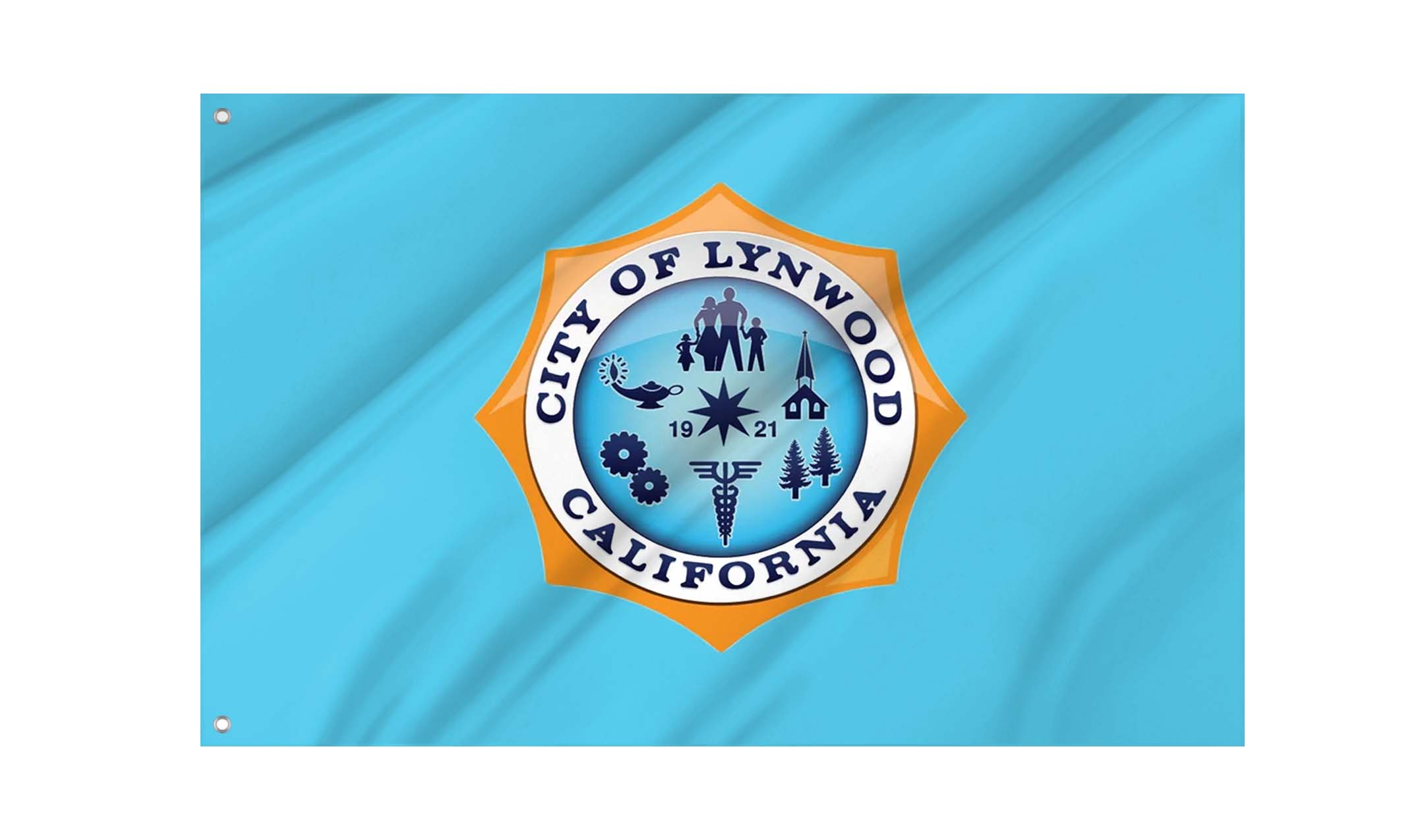 Lynwood Flag for Indoor & Outdoor Use