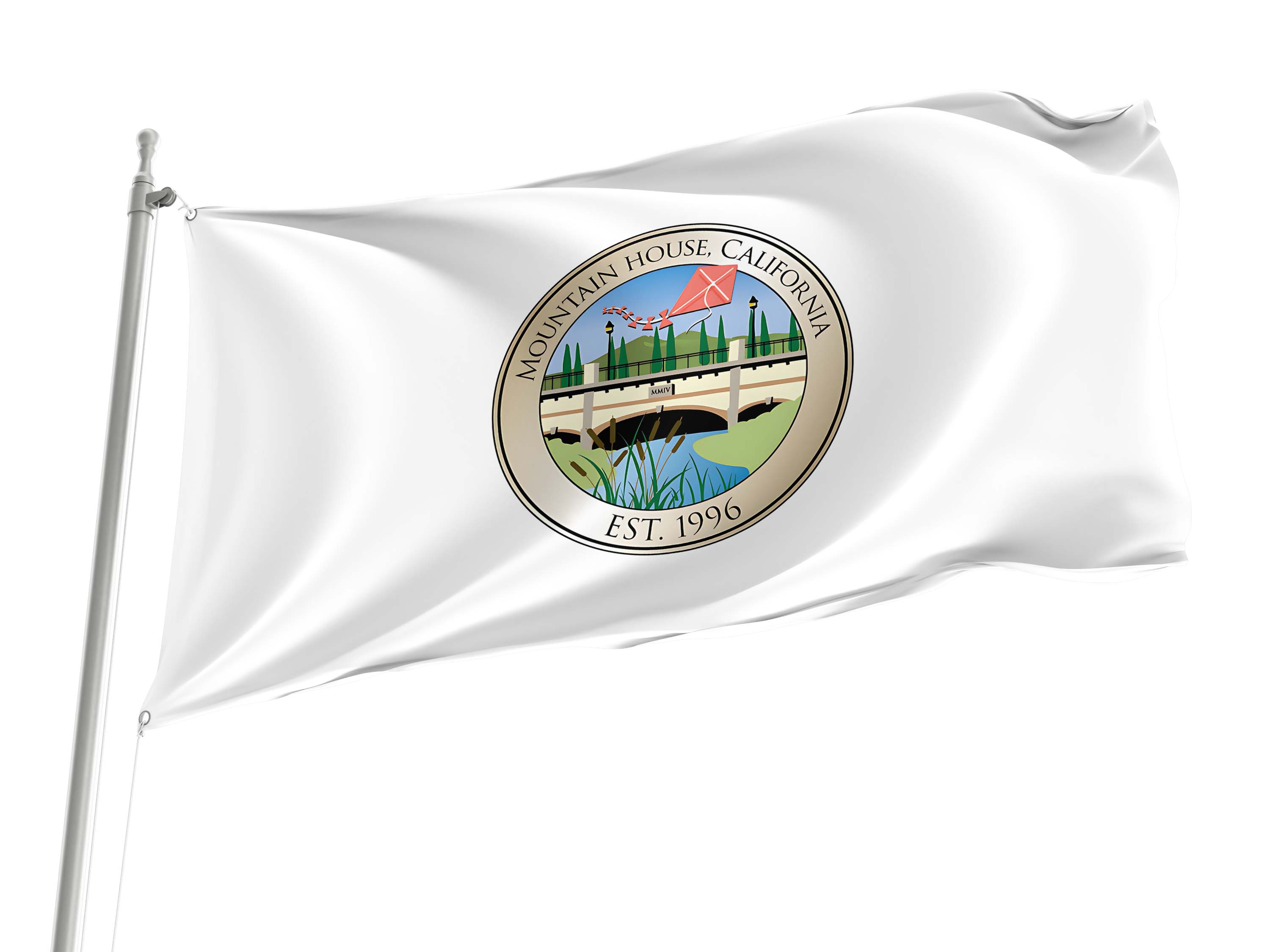 Mountain House, California Flag for Indoor & Outdoor Use