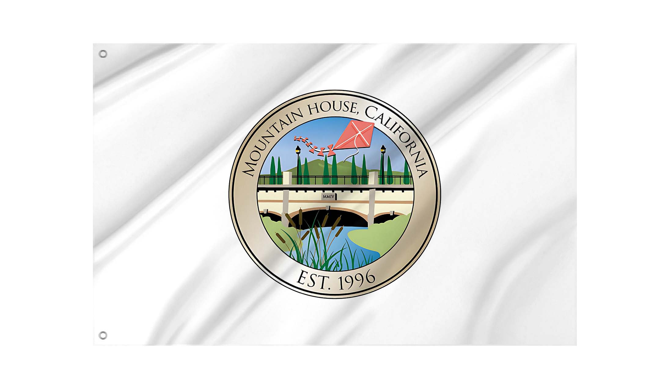 Mountain House, California Flag for Indoor & Outdoor Use