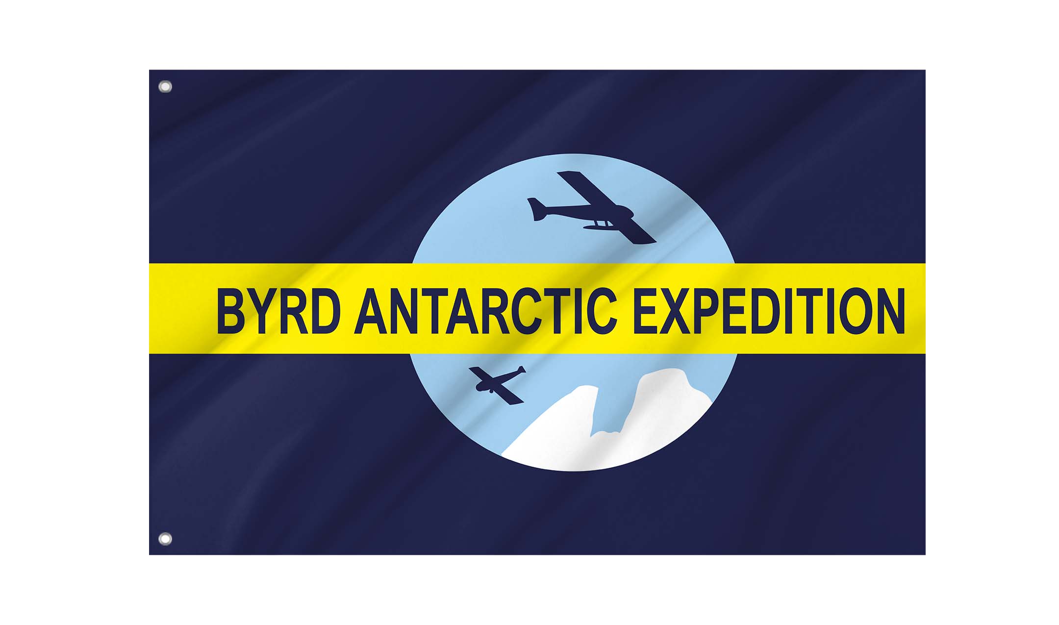Byrd's 2nd Antarctic Expedition (1933-1939) flag for Indoor & Outdoor Use