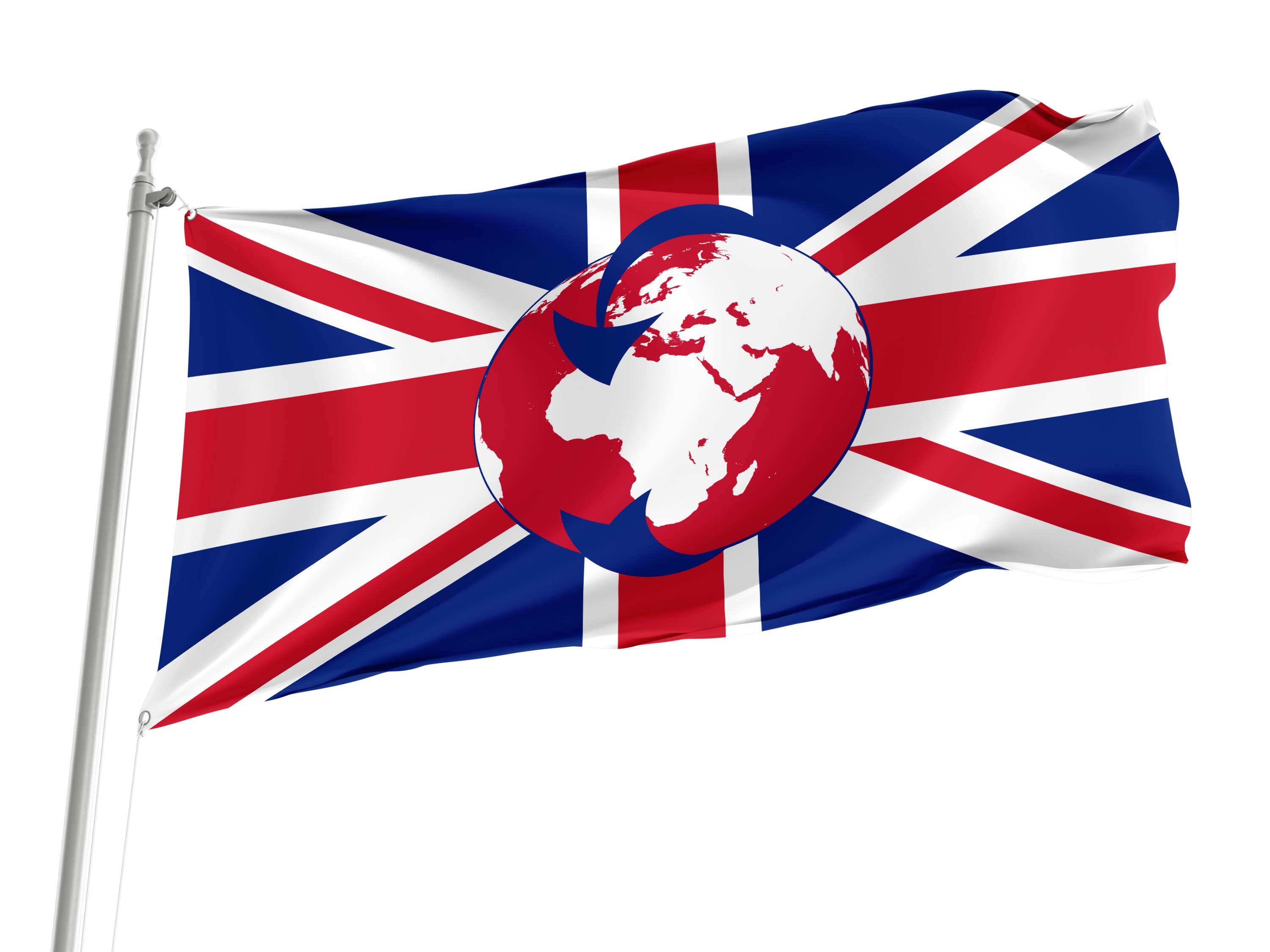 Transglobe Expedition (1979-1982) Flag for Indoor & Outdoor Use