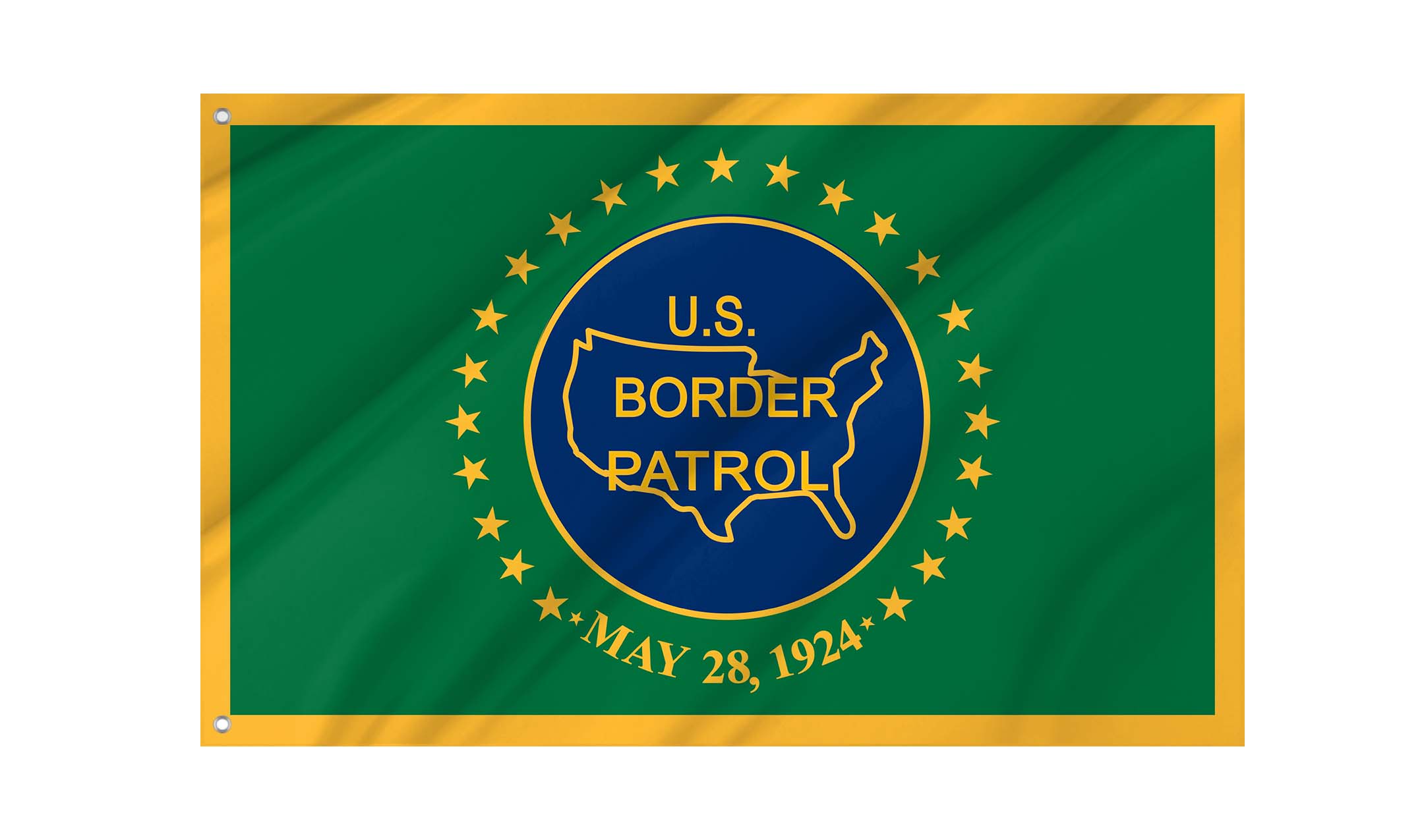 United States Border Patrol Flag for Indoor & Outdoor Use