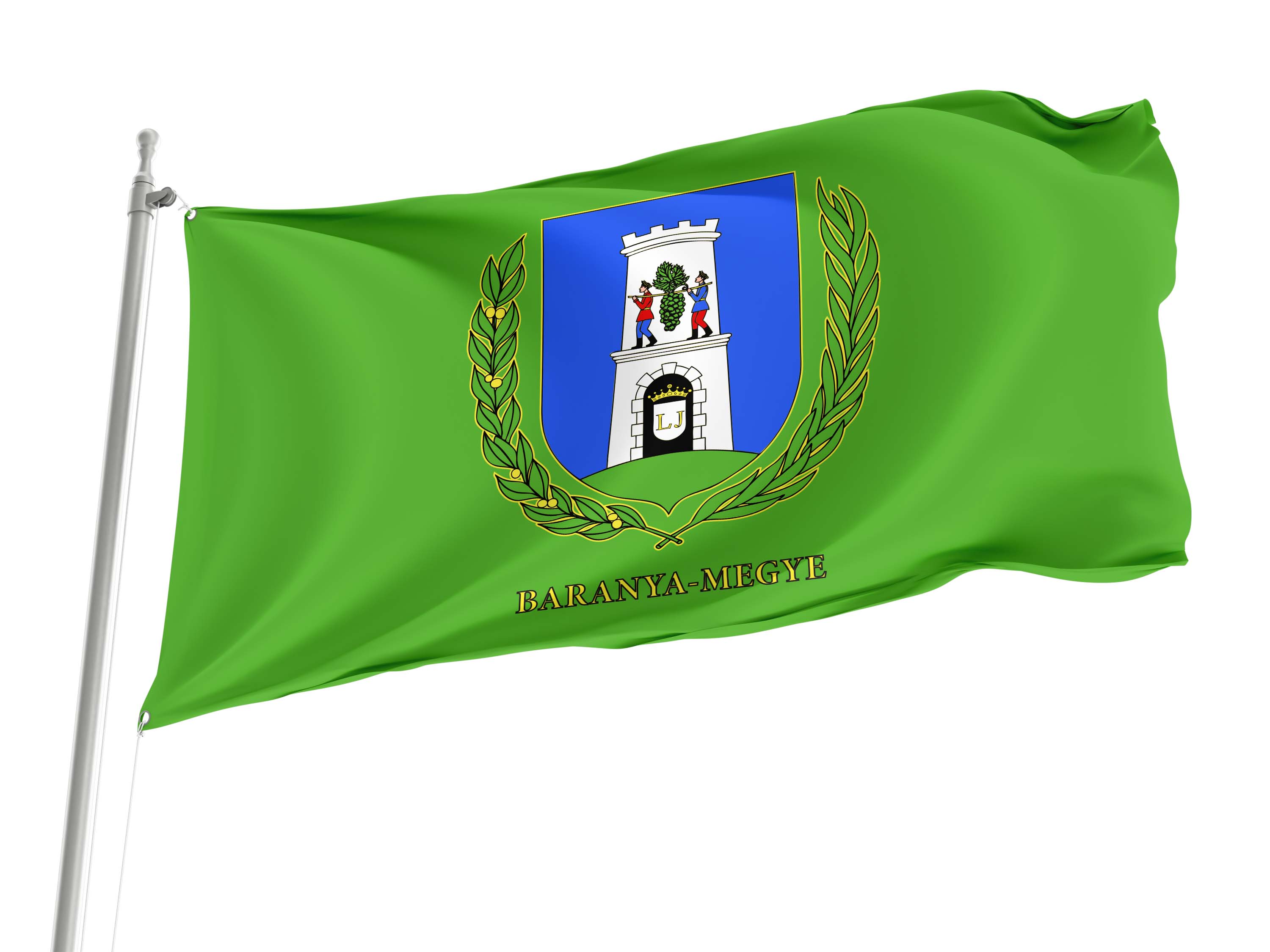 Baranya County Flag for Indoor & Outdoor Use