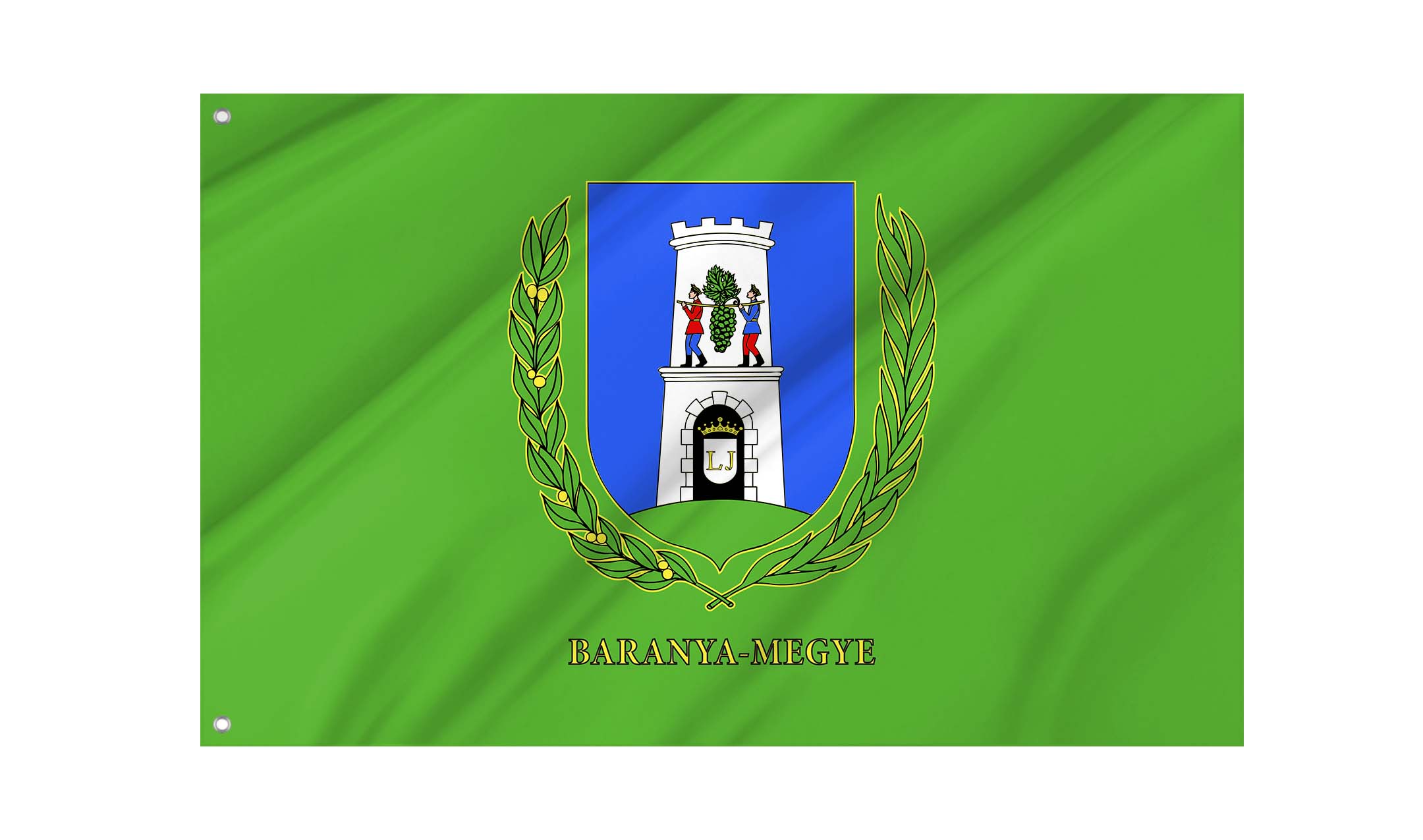 Baranya County Flag for Indoor & Outdoor Use