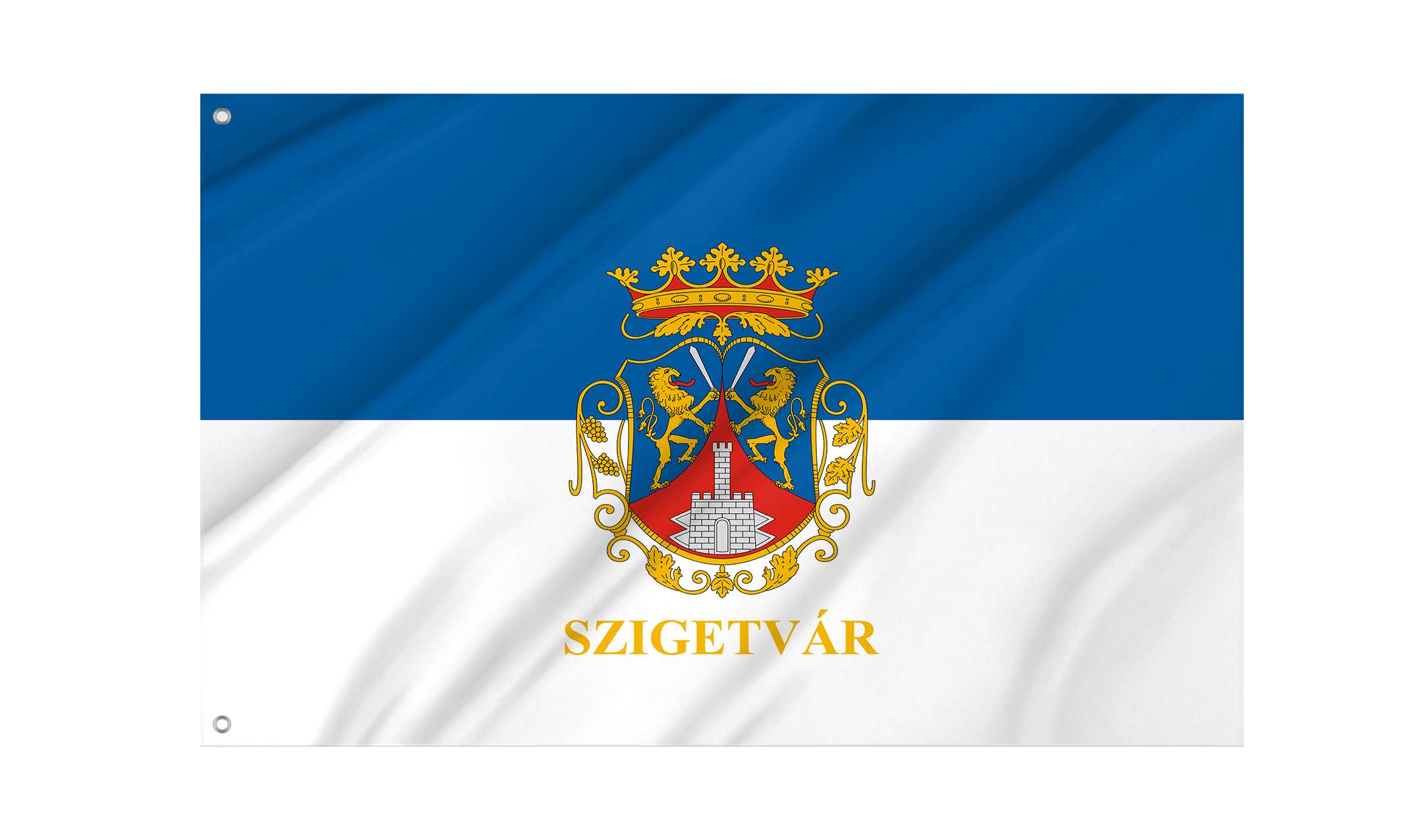 Szigetvár Flag for Indoor & Outdoor Use