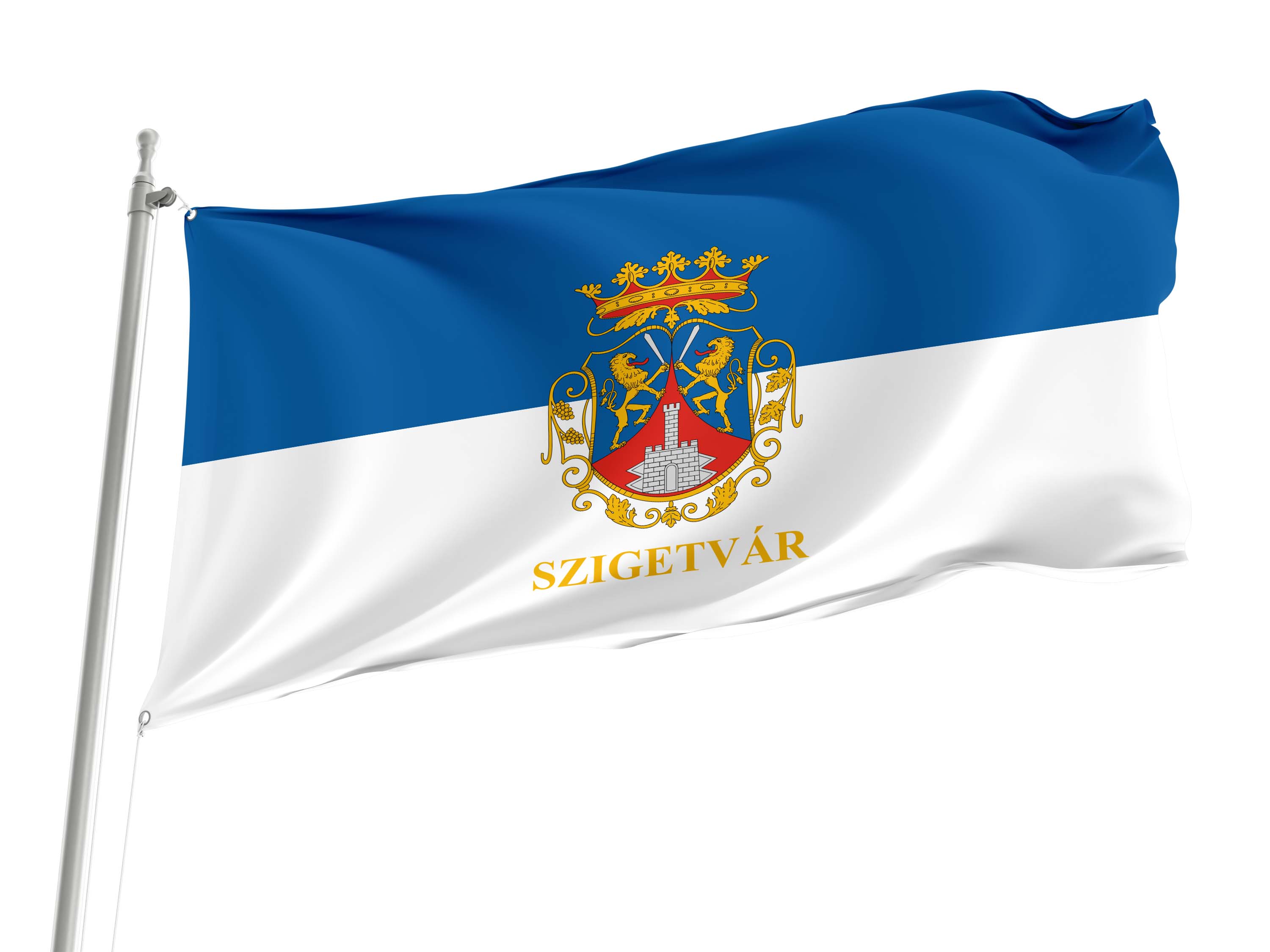 Szigetvár Flag for Indoor & Outdoor Use