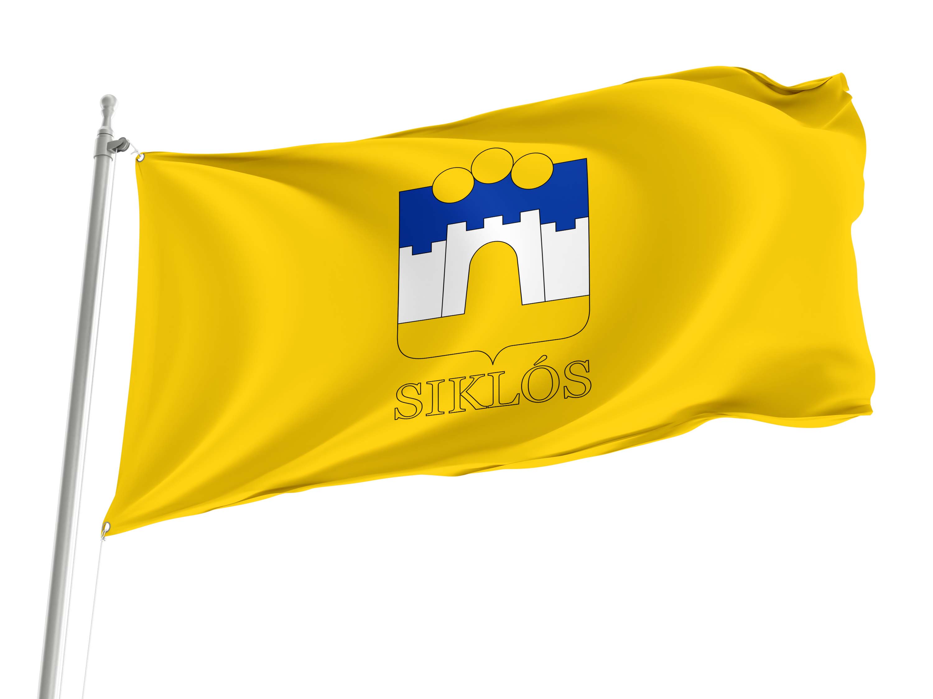Siklós Flag for Indoor & Outdoor Use