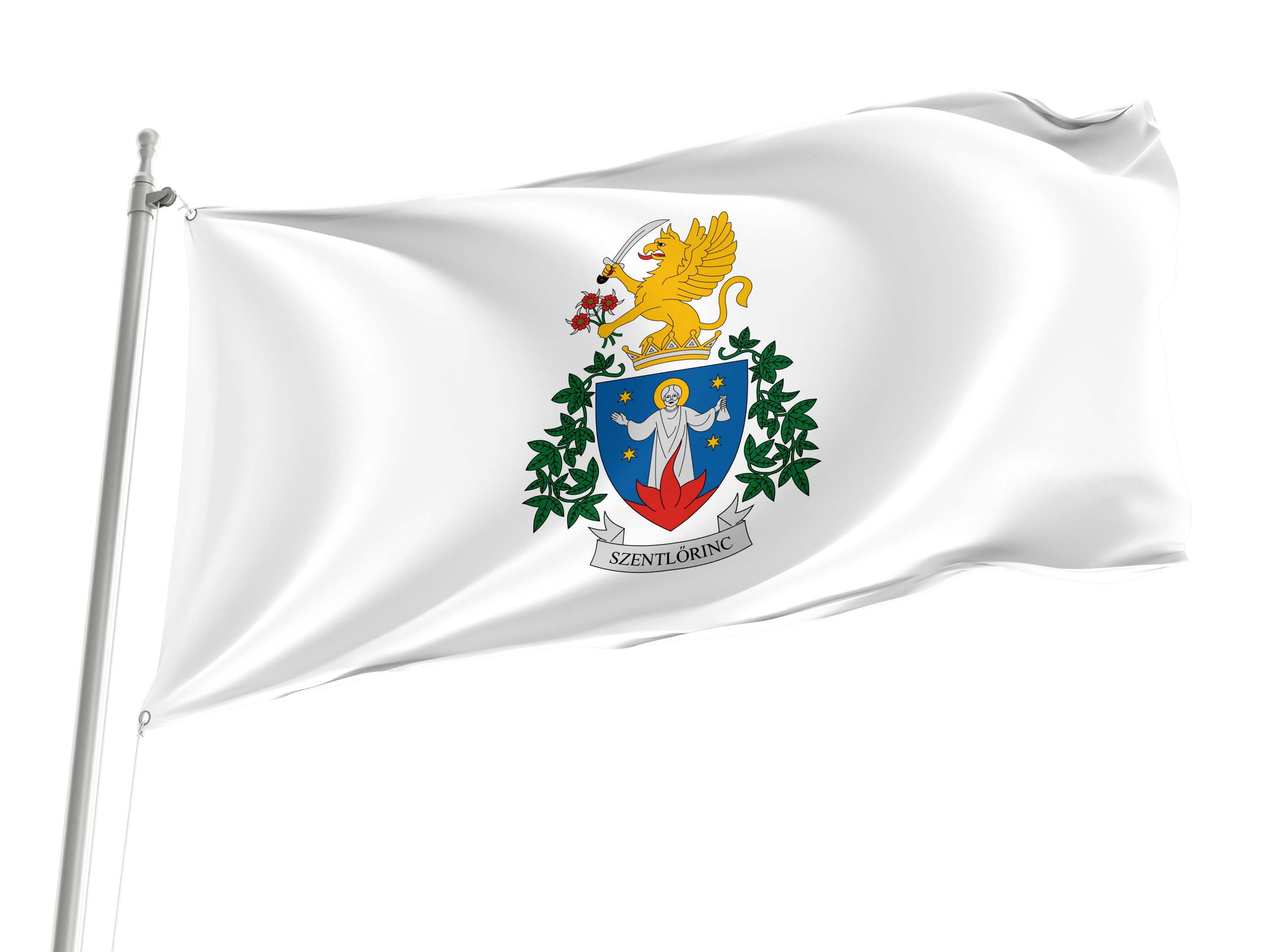 Szentlőrinc Flag for Indoor & Outdoor Use