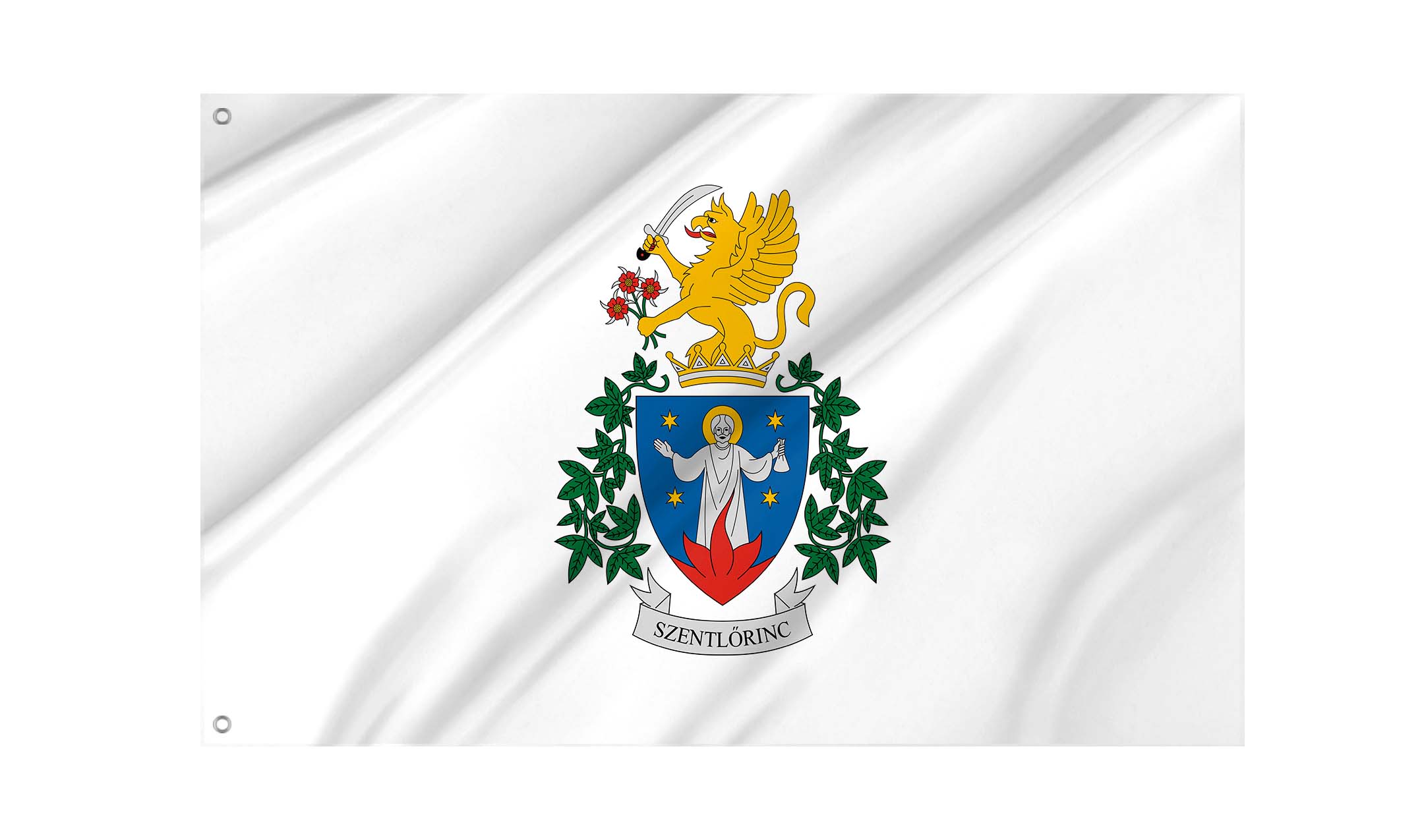 Szentlőrinc Flag for Indoor & Outdoor Use