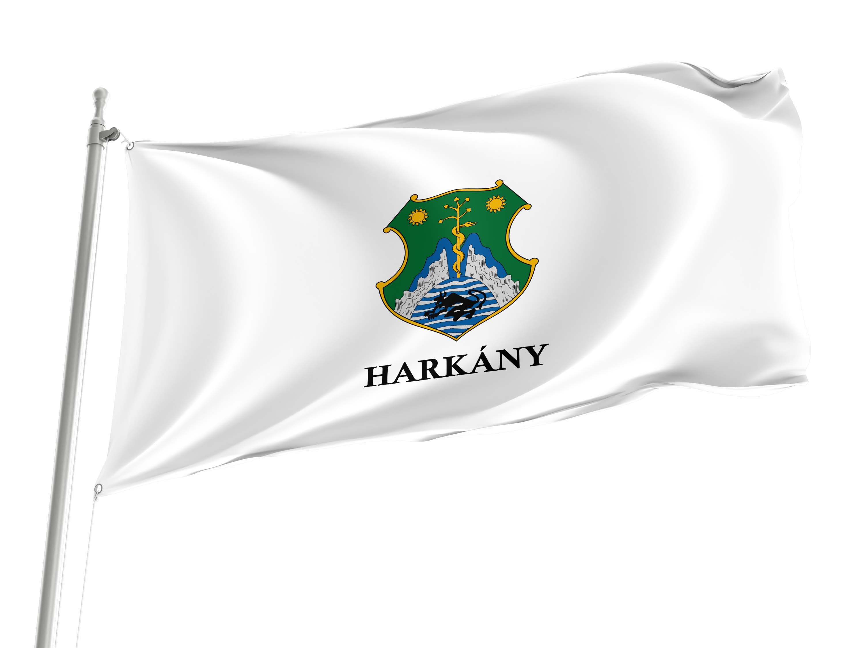 Harkány Flag for Indoor & Outdoor Use