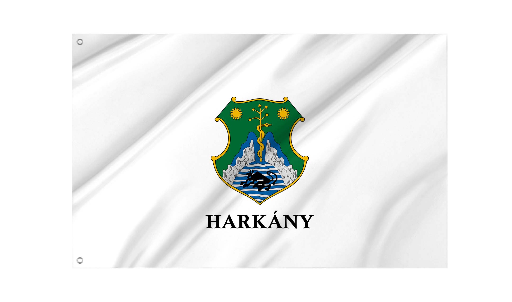 Harkány Flag for Indoor & Outdoor Use
