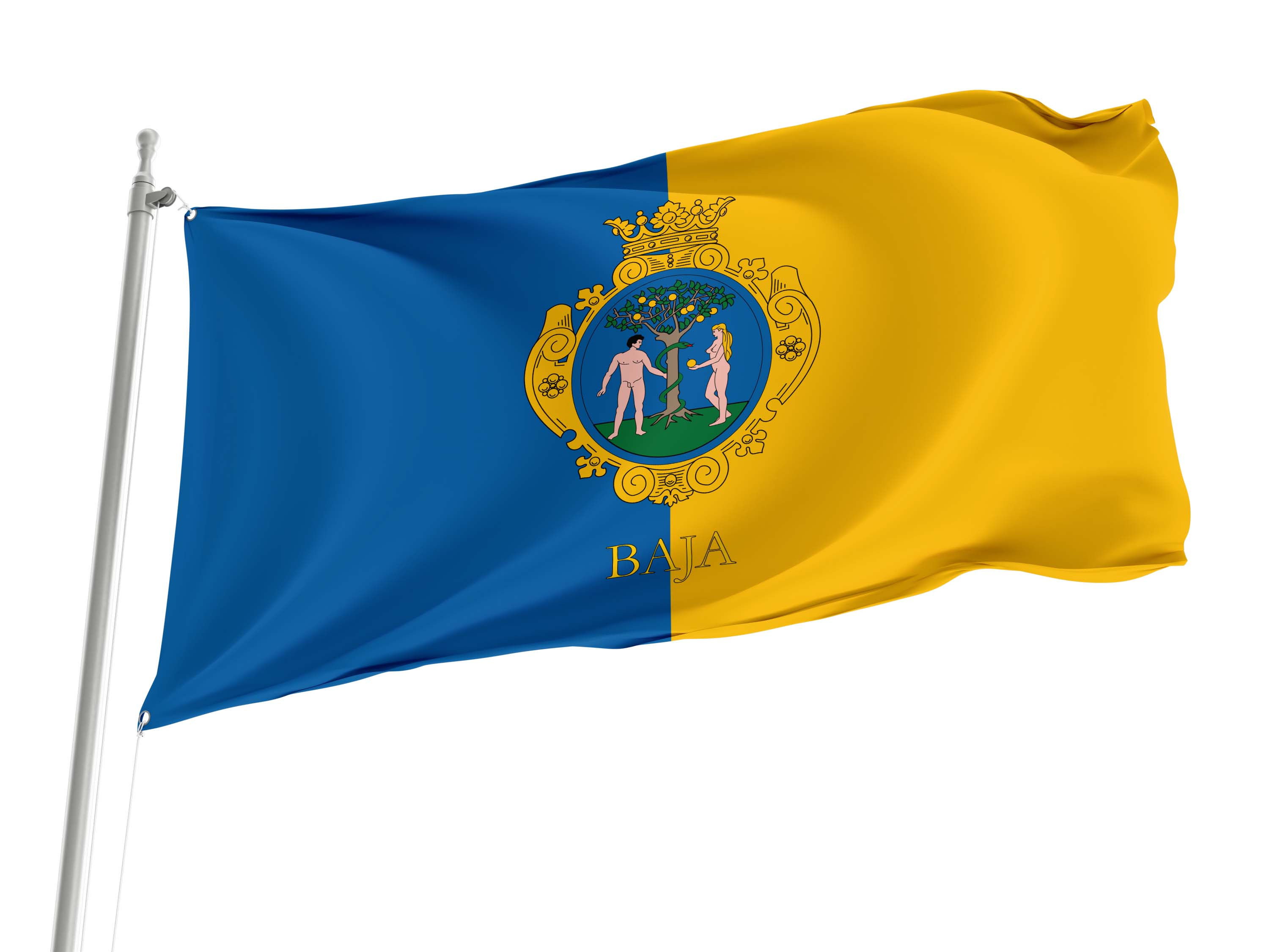 Baja, Hungary Flag for Indoor & Outdoor Use