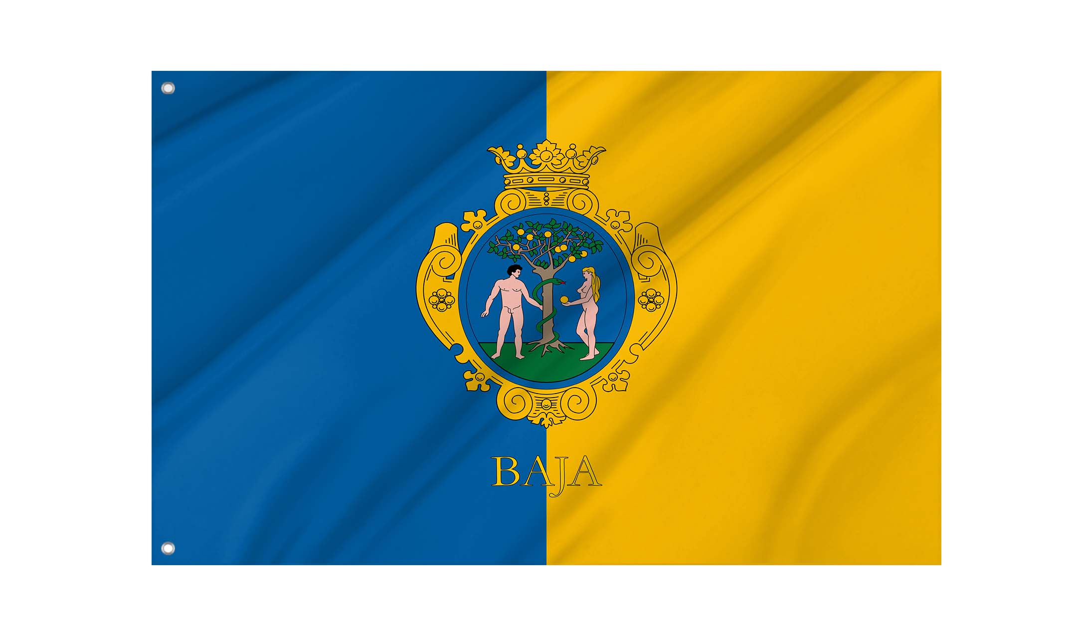 Baja, Hungary Flag for Indoor & Outdoor Use