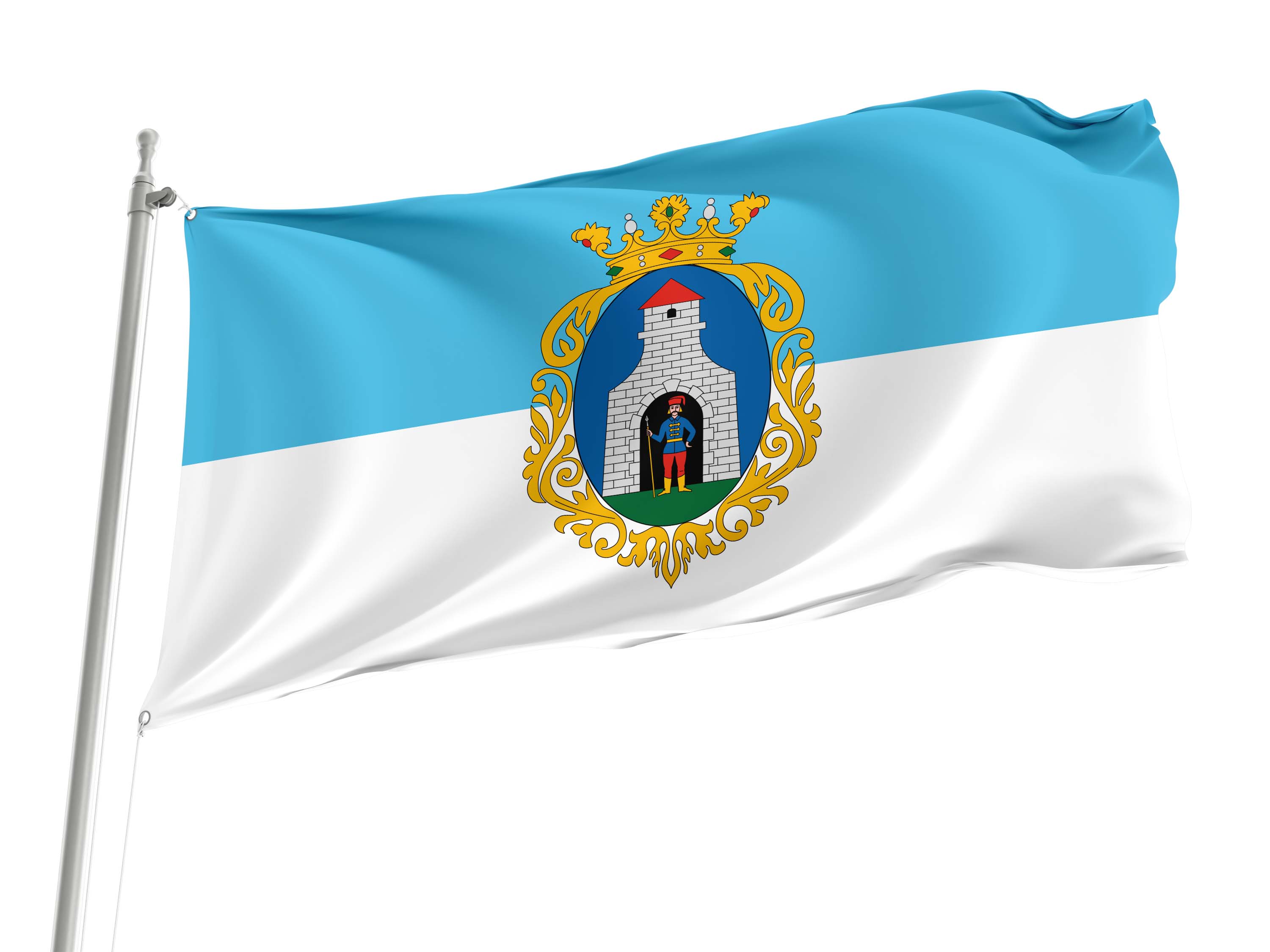 Kiskunfélegyháza Flag for Indoor & Outdoor Use