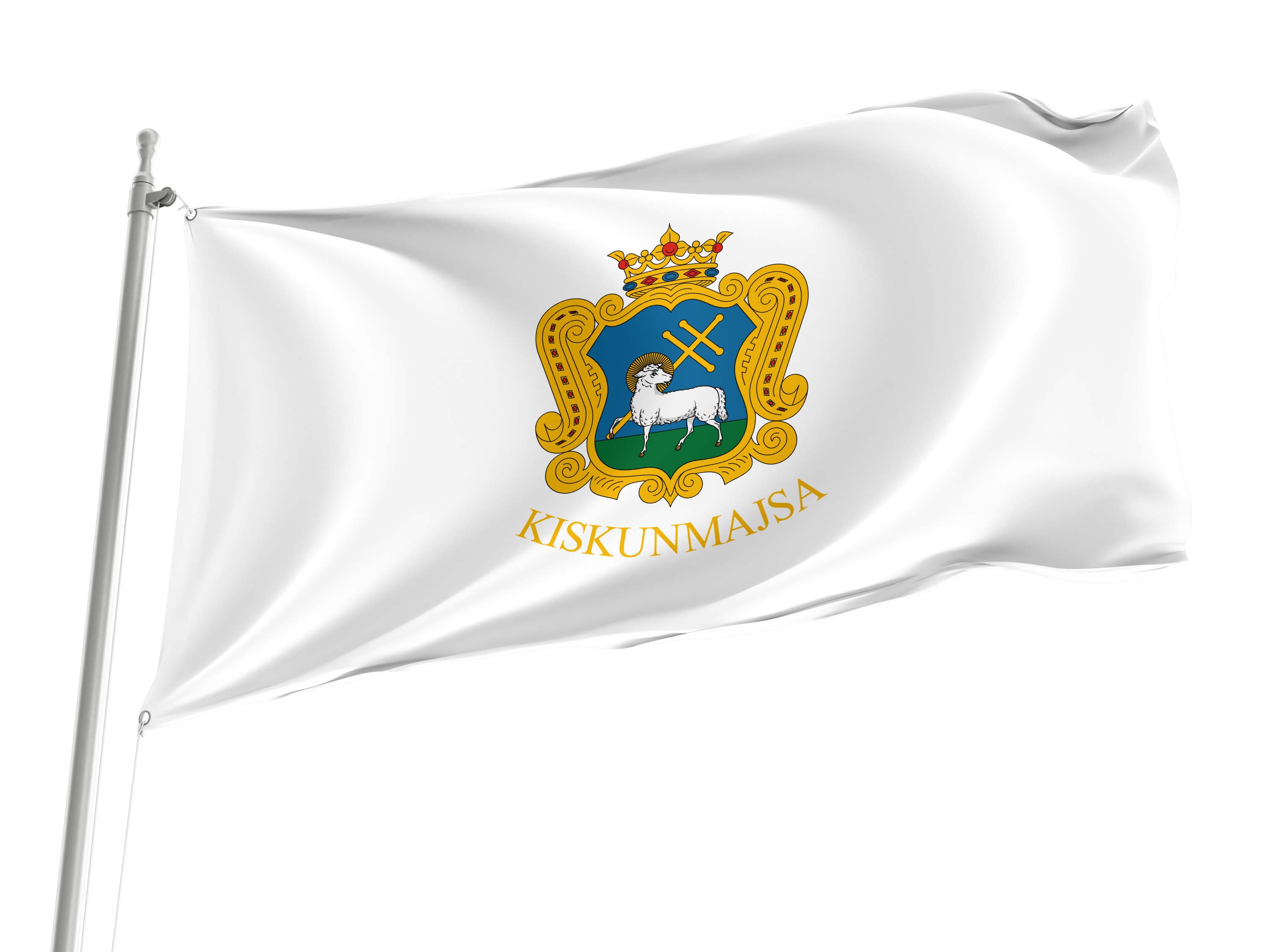 Kiskunmajsa Flag for Indoor & Outdoor Use