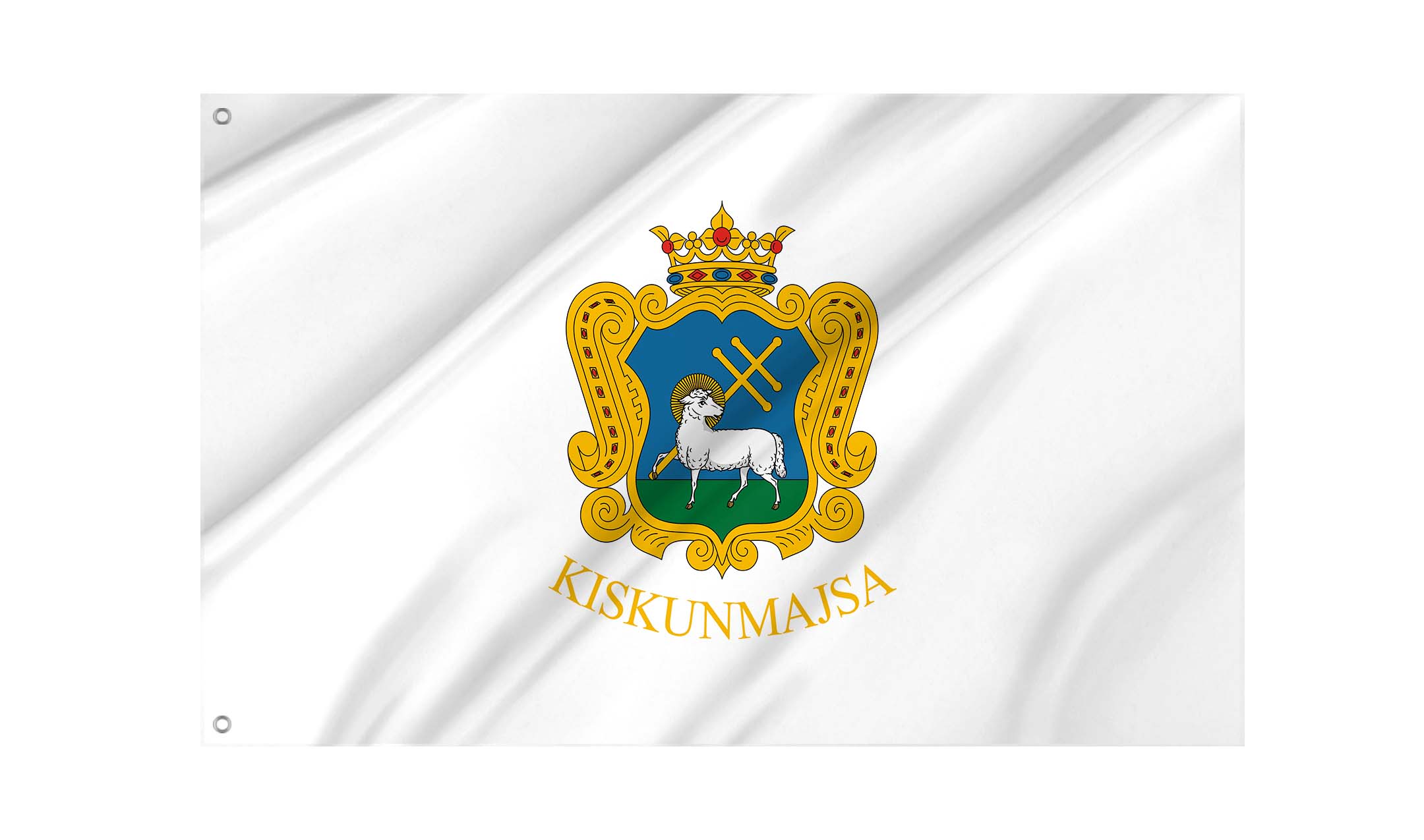 Kiskunmajsa Flag for Indoor & Outdoor Use
