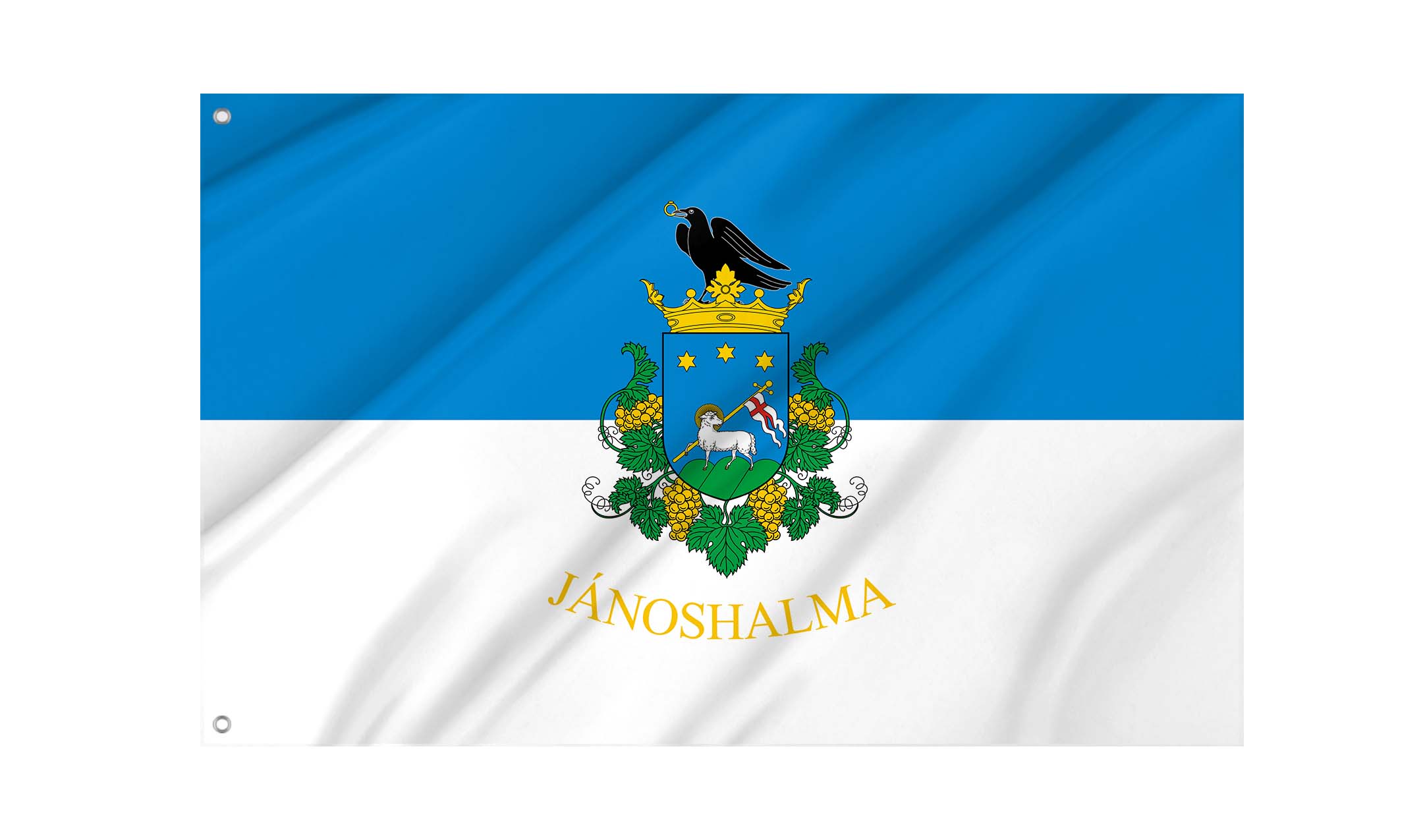 Jánoshalma Flag for Indoor & Outdoor Use