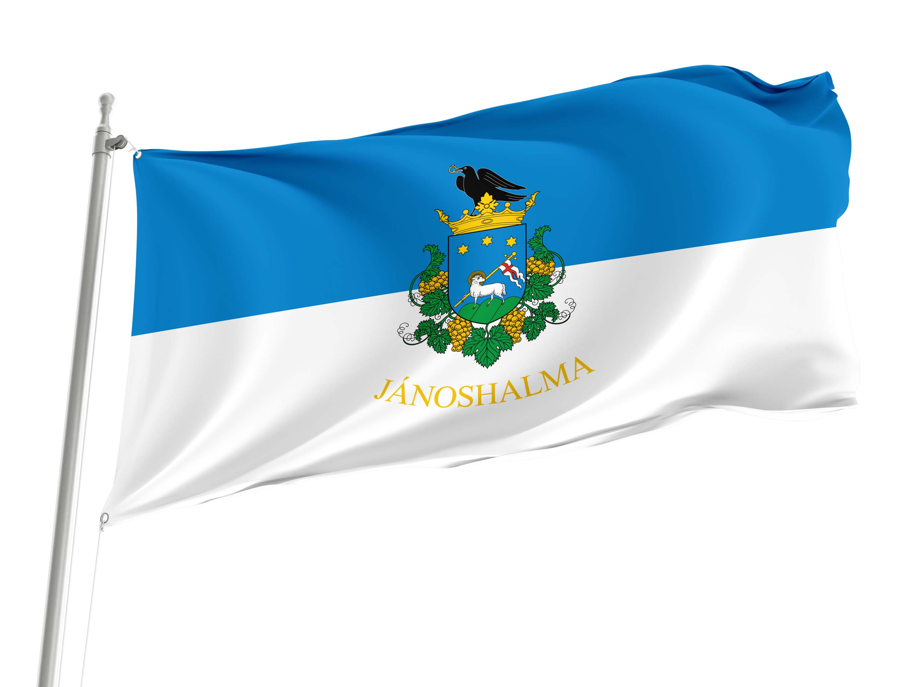 Jánoshalma Flag for Indoor & Outdoor Use