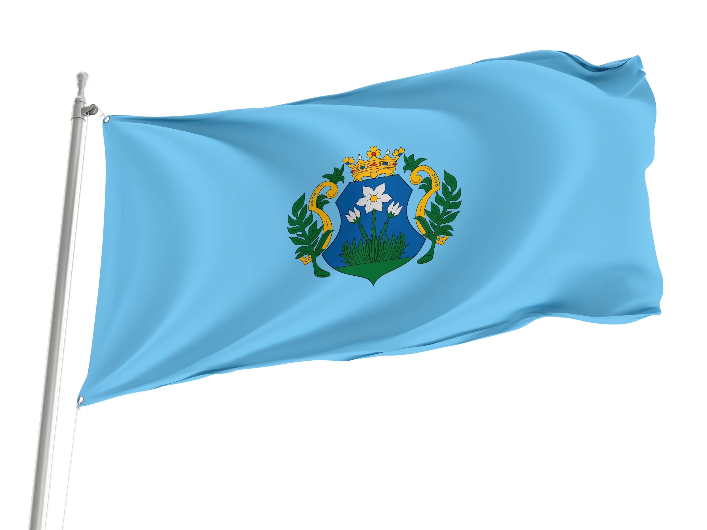 Szabadszállás Flag for Indoor & Outdoor Use