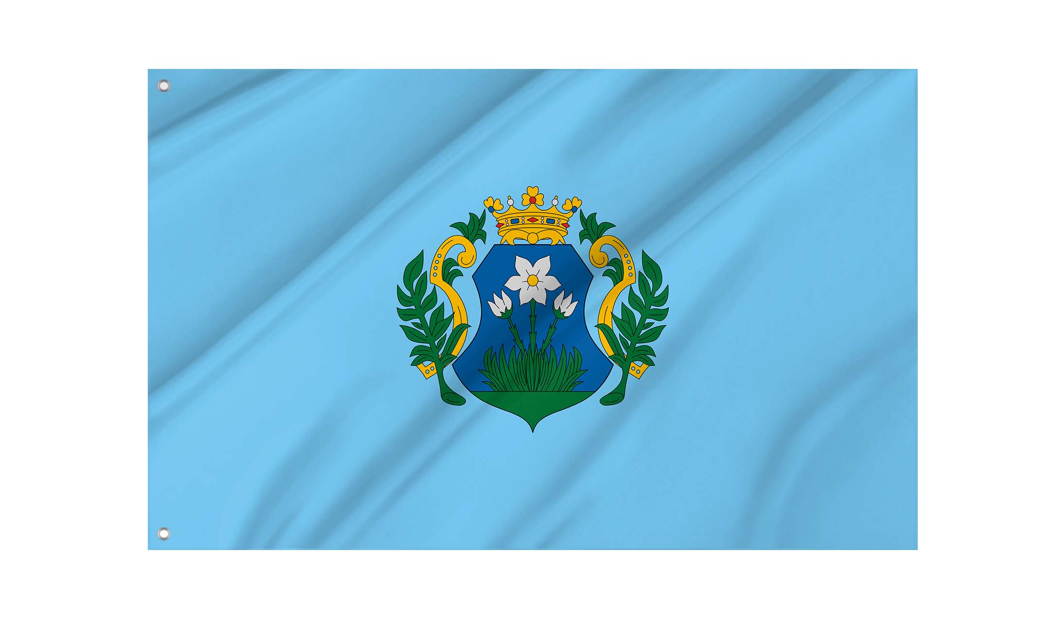 Szabadszállás Flag for Indoor & Outdoor Use