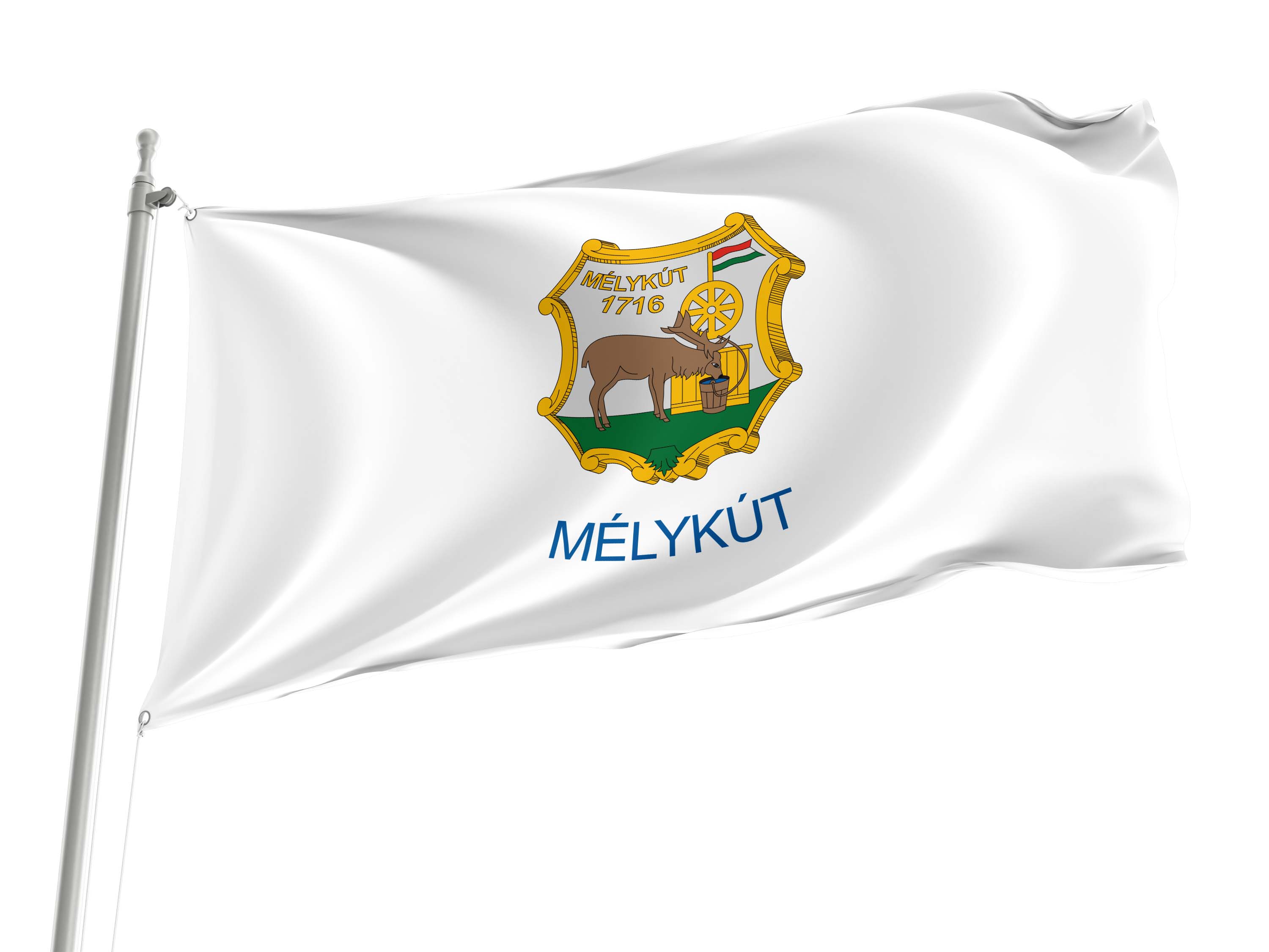 Mélykút Flag for Indoor & Outdoor Use