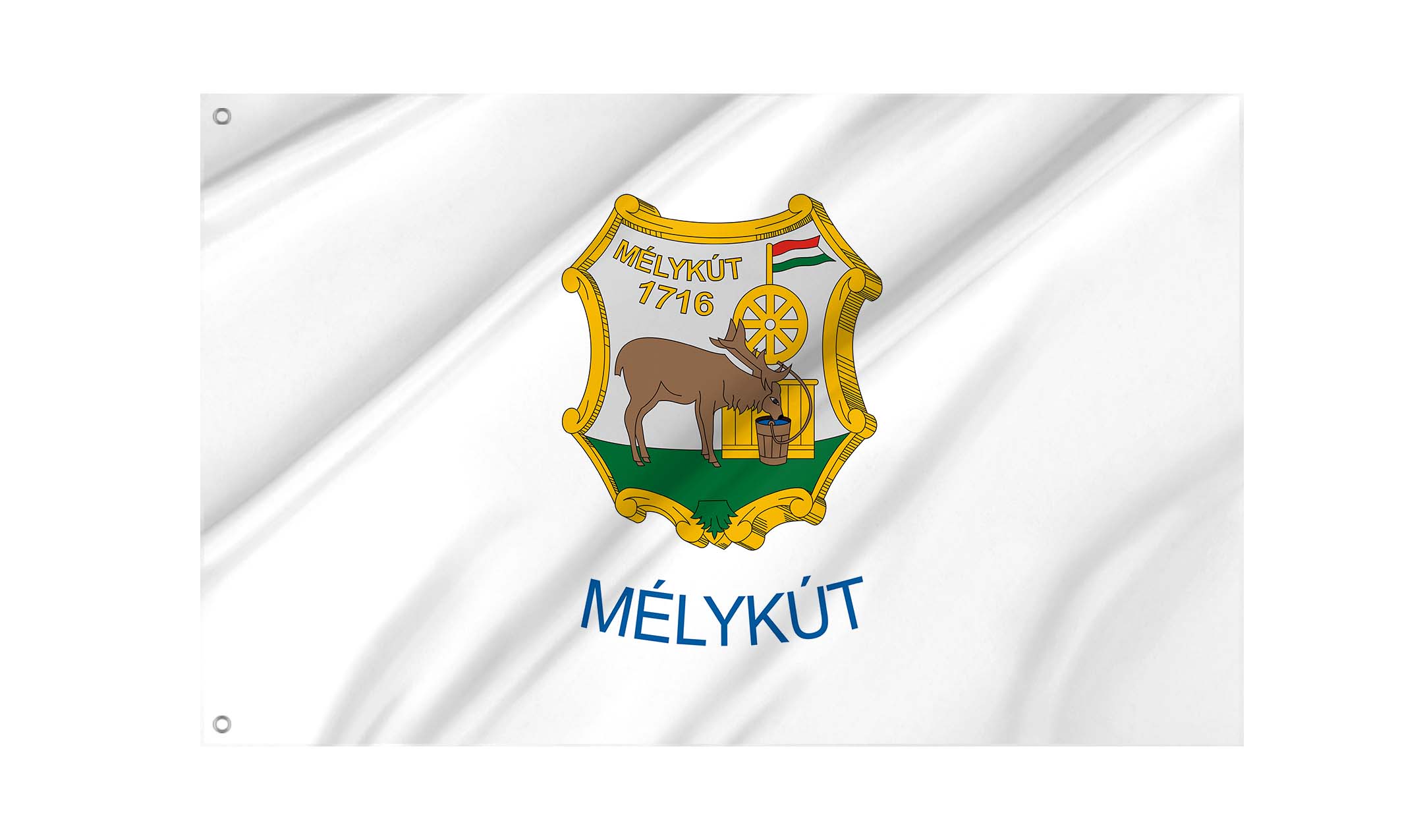 Mélykút Flag for Indoor & Outdoor Use