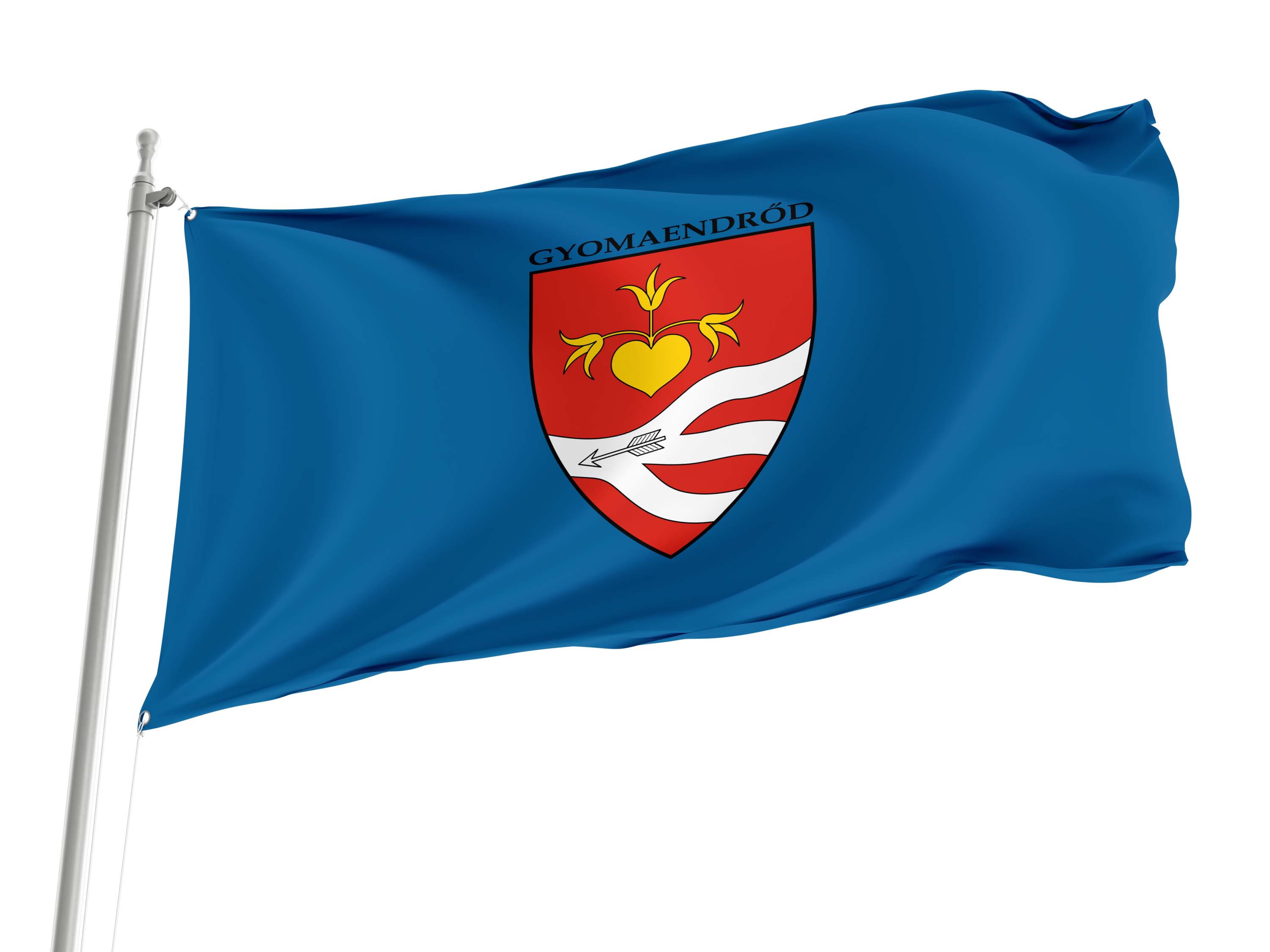 Gyomaendrőd Flag for Indoor & Outdoor Use