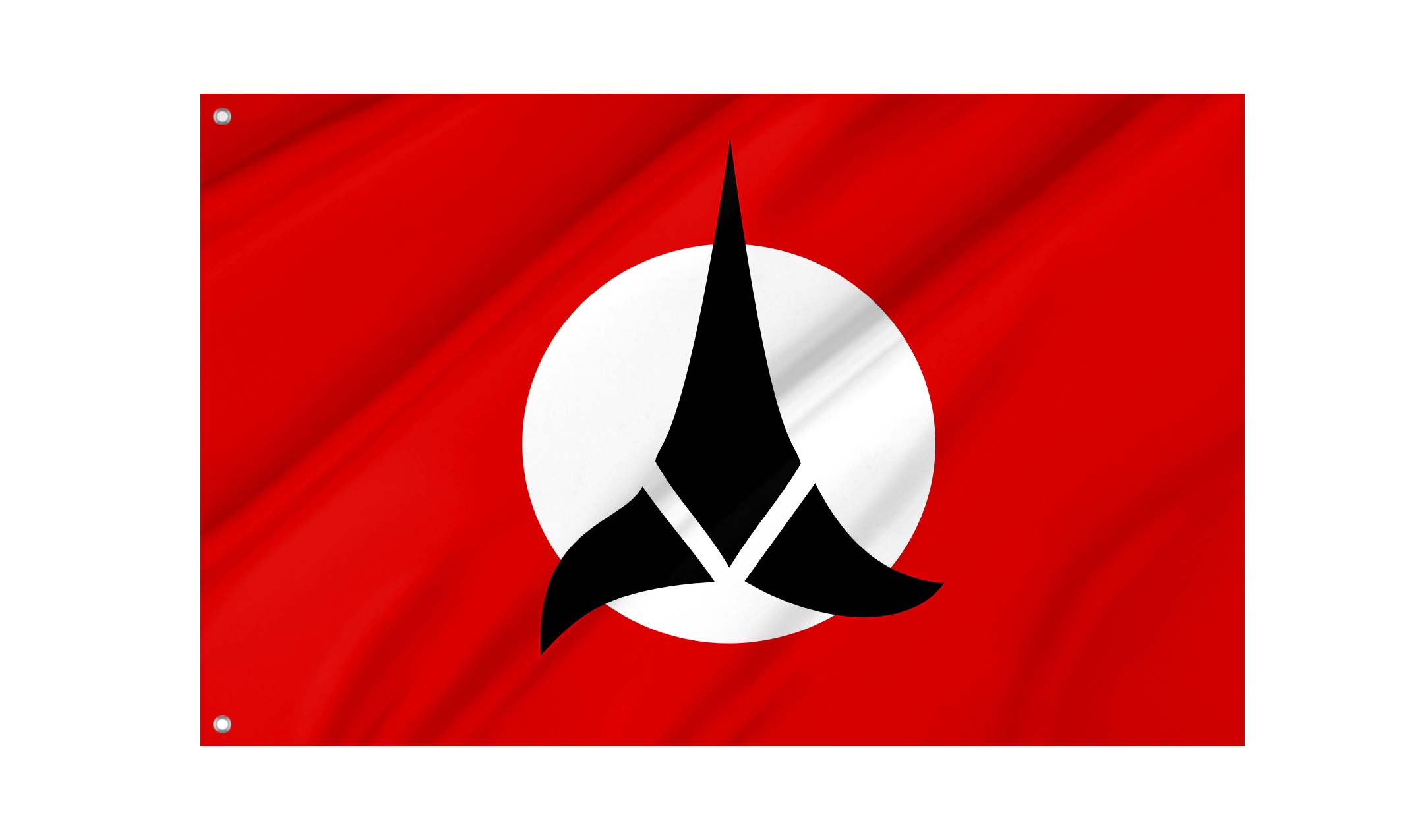 Star Trek Inspired Klingon Flag for Indoor & Outdoor Use