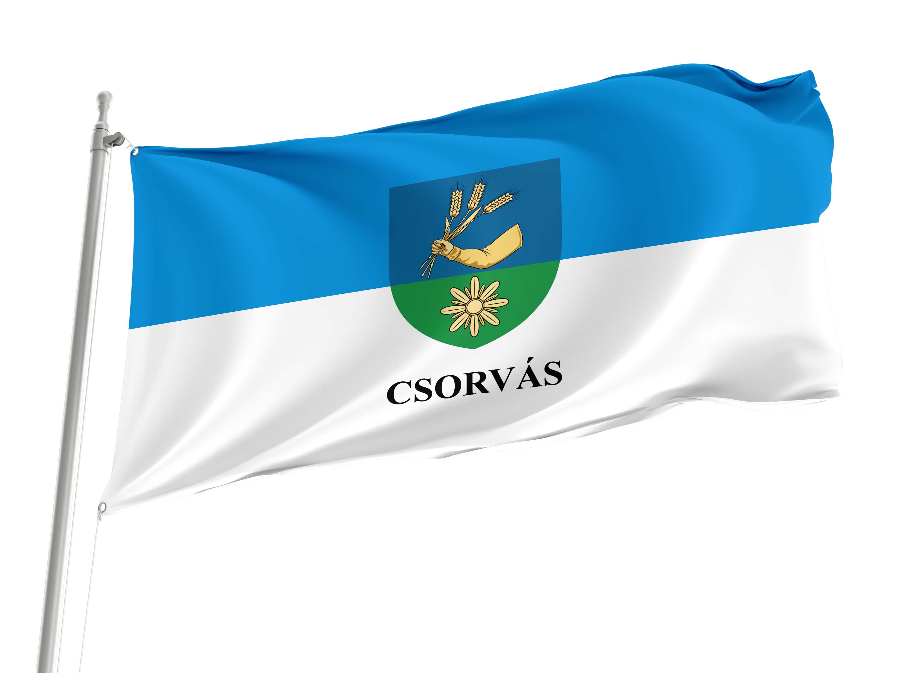 Csorvás Flag for Indoor & Outdoor Use