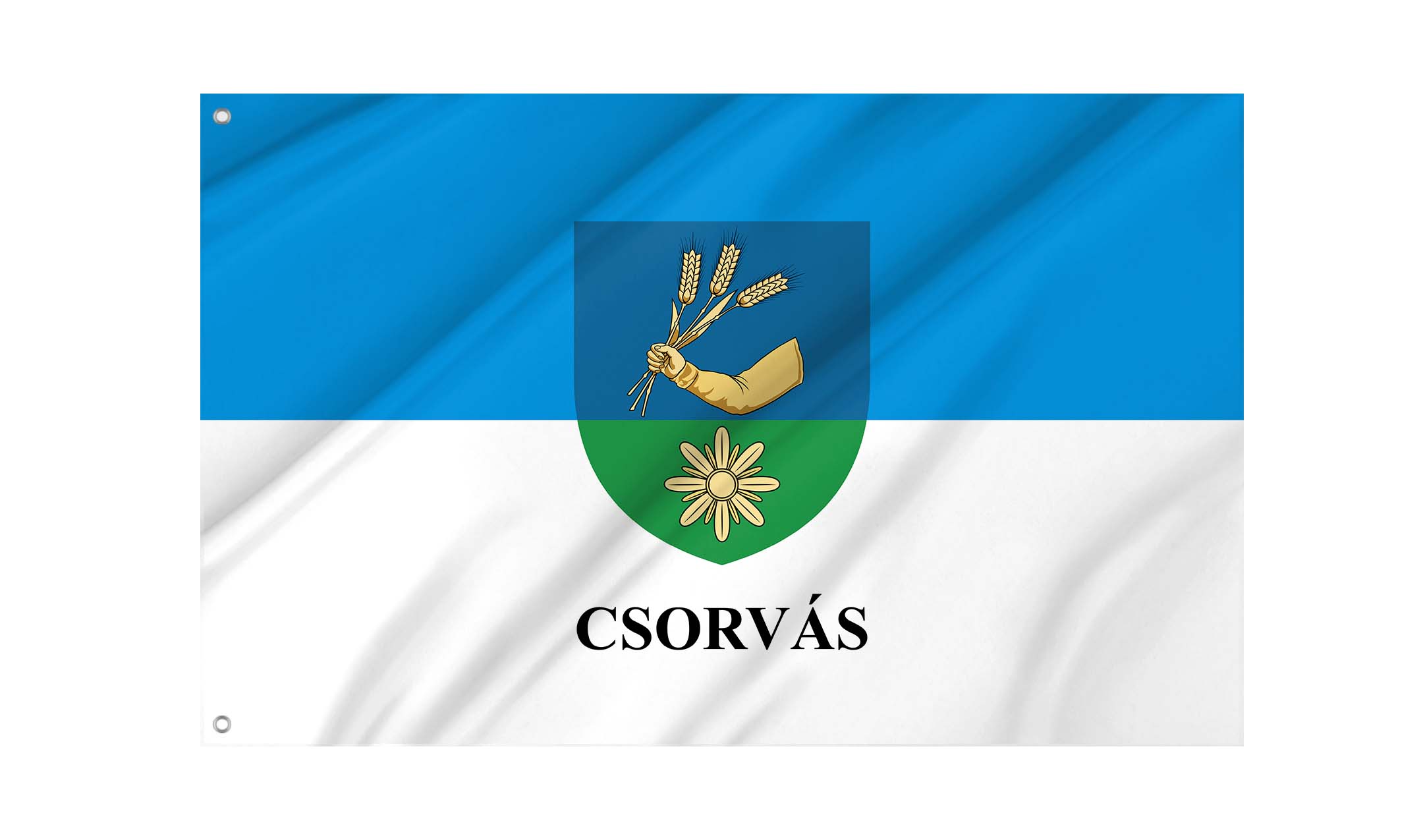 Csorvás Flag for Indoor & Outdoor Use
