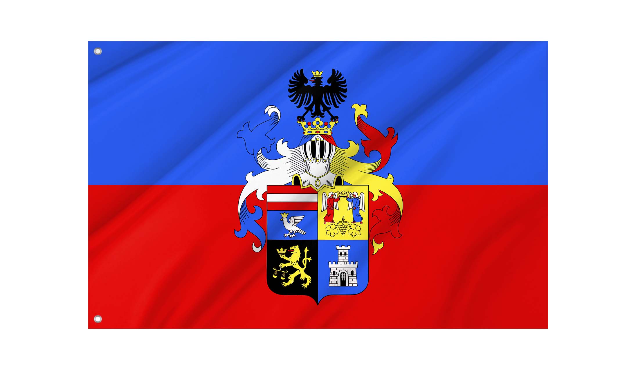Borsod-Abaúj-Zemplén County Flag for Indoor & Outdoor Use