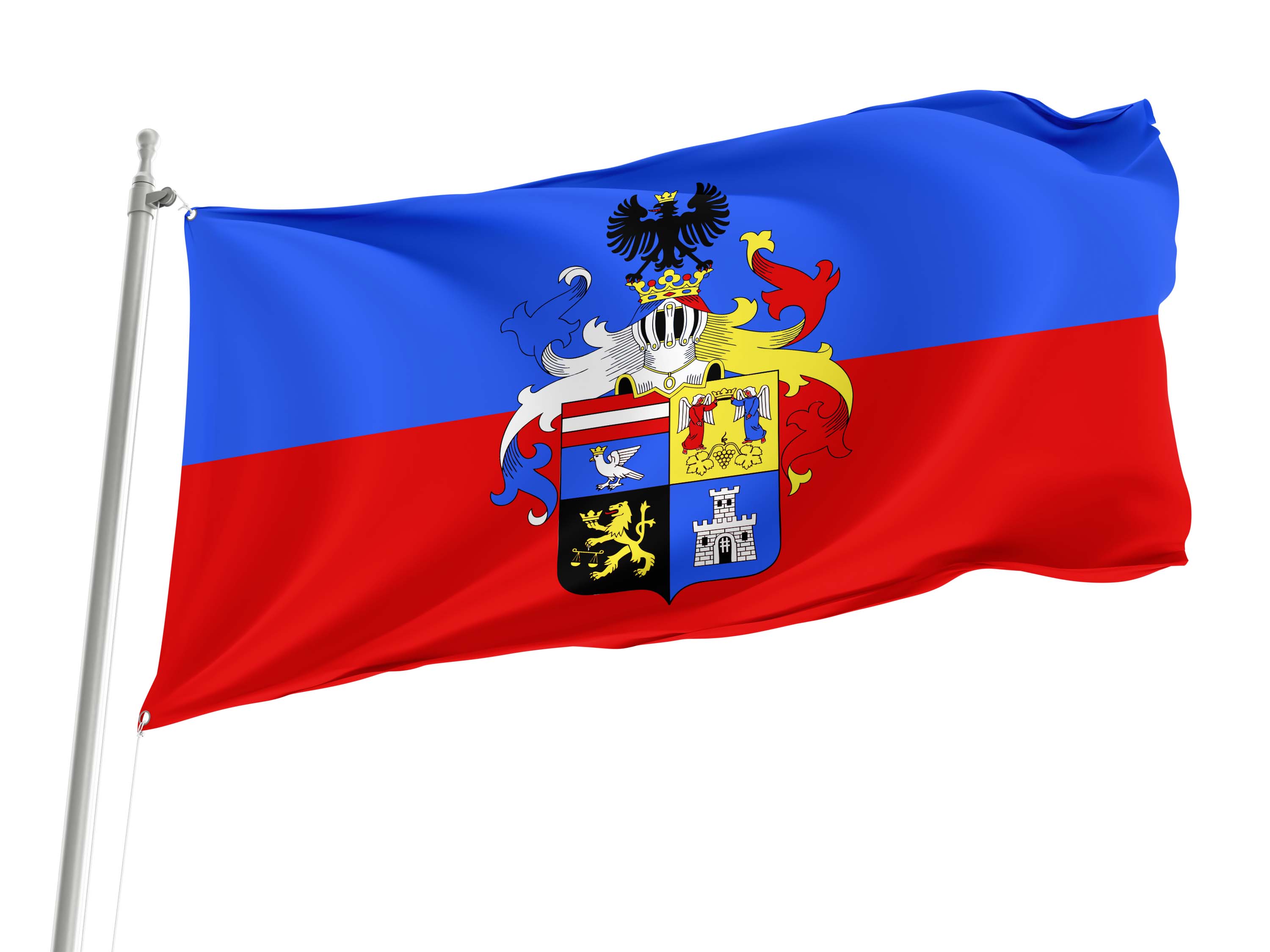 Borsod-Abaúj-Zemplén County Flag for Indoor & Outdoor Use