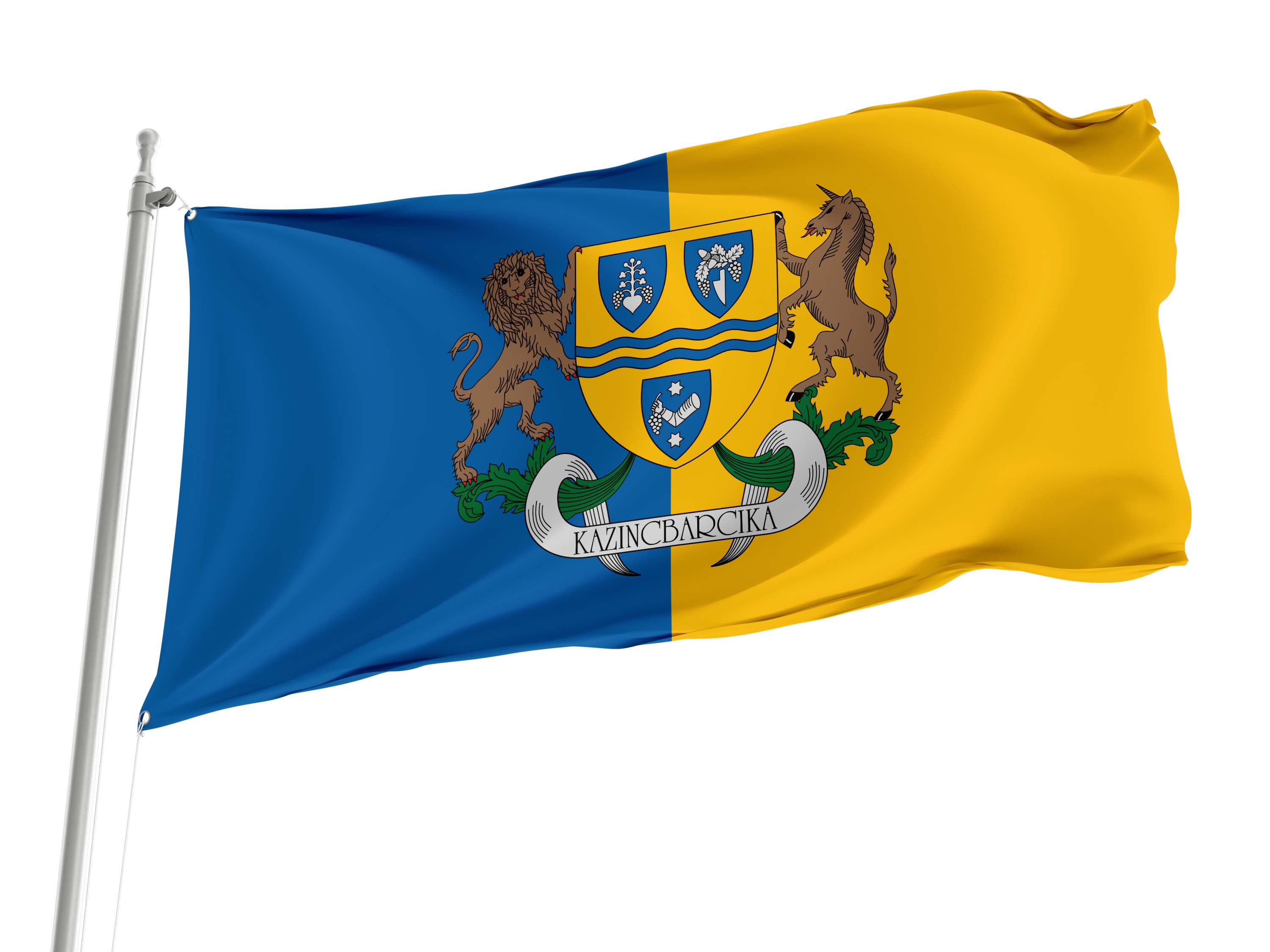Kazincbarcika Flag for Indoor & Outdoor Use