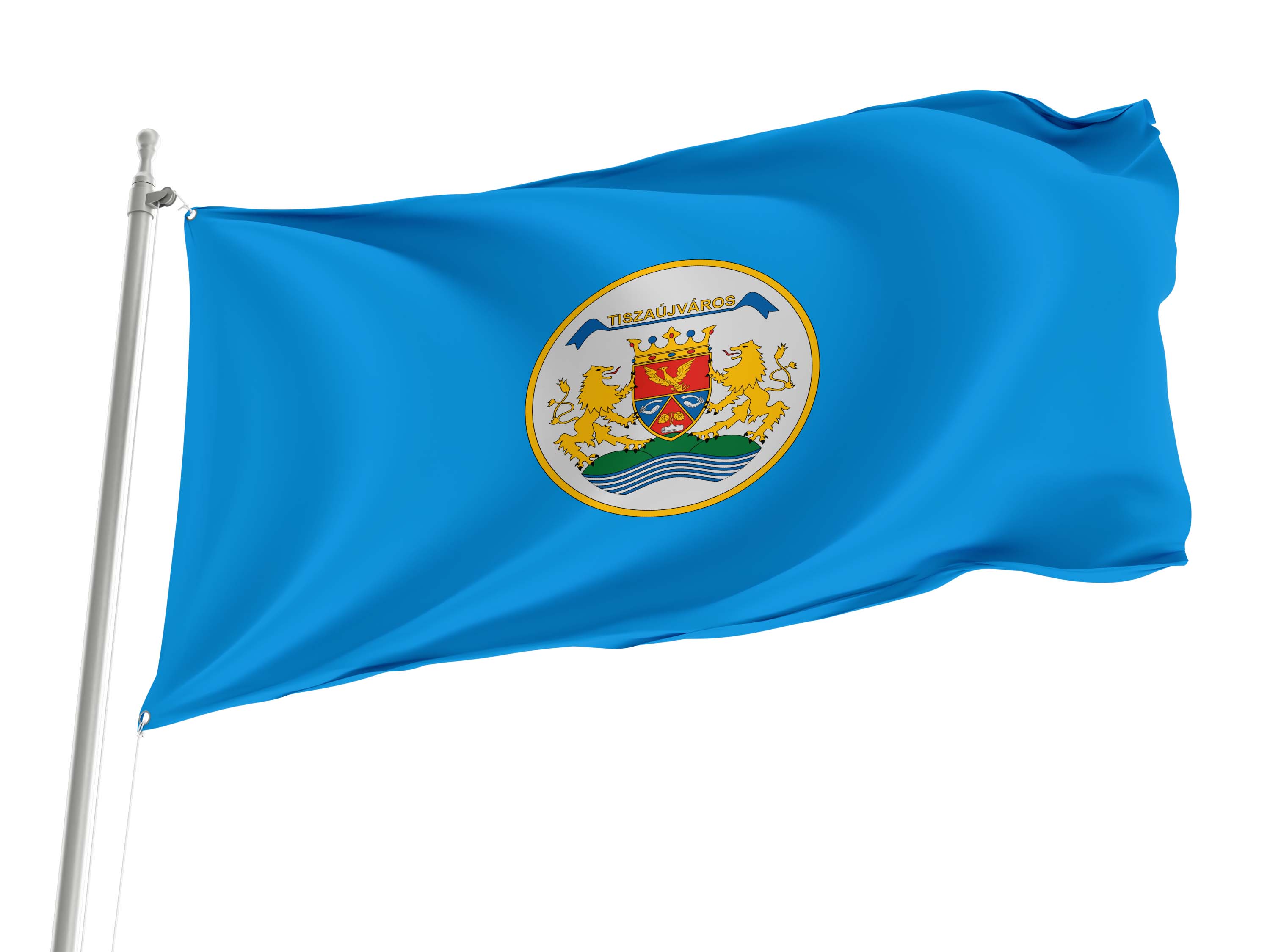 Tiszaújváros Flag for Indoor & Outdoor Use