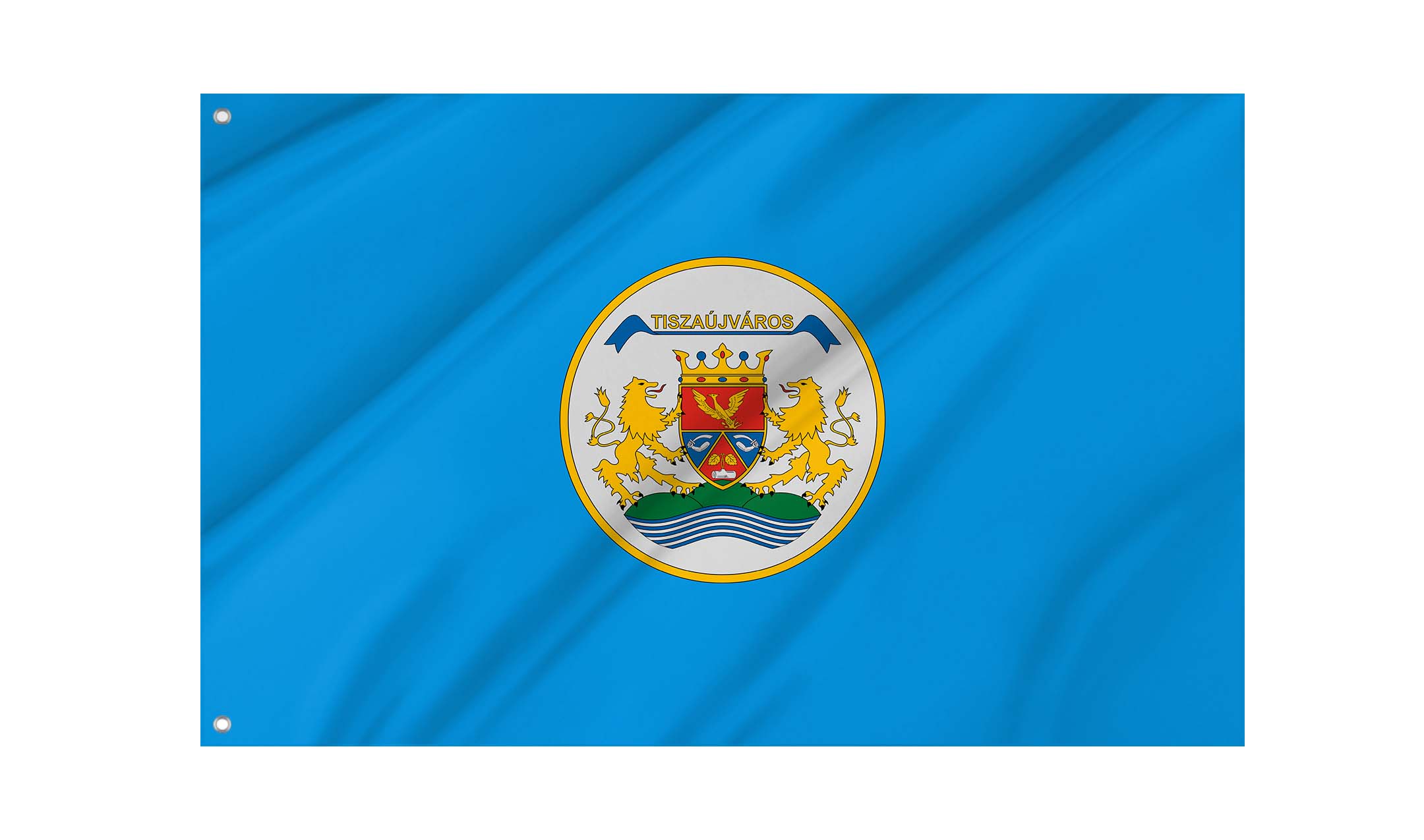 Tiszaújváros Flag for Indoor & Outdoor Use