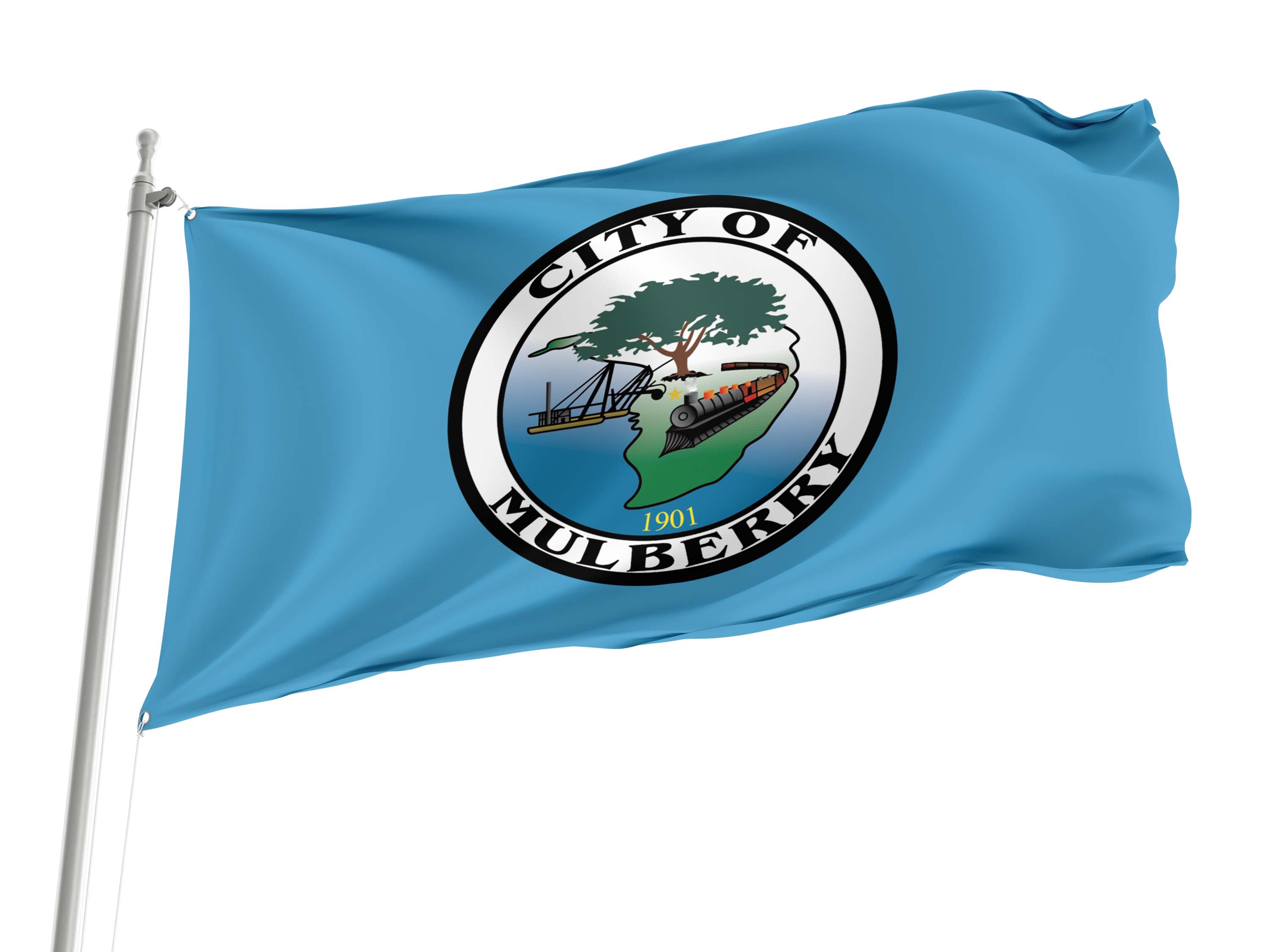 Mulberry Flag for Indoor & Outdoor Use